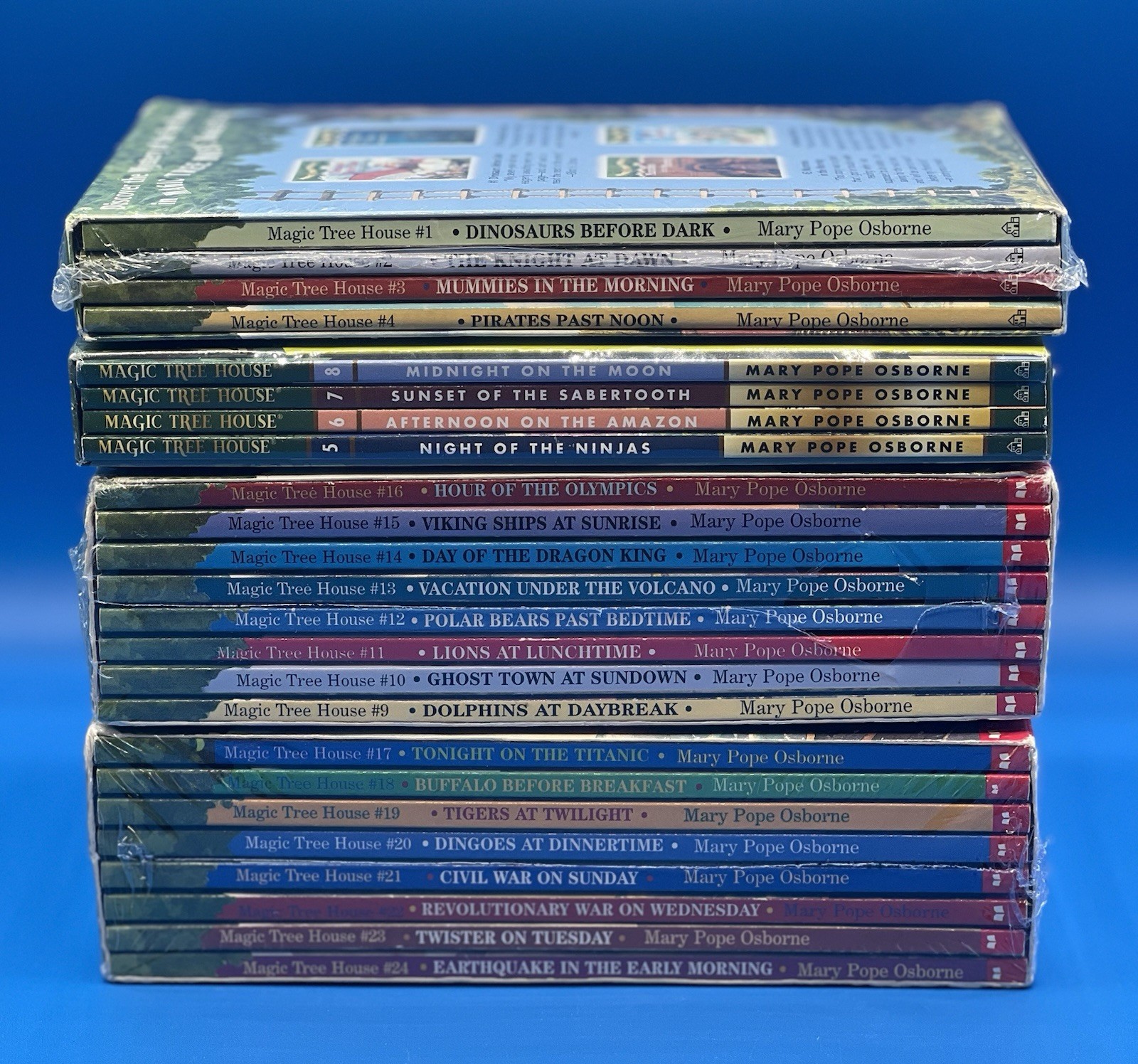 NEW Magic Tree House Books 1-24 Boxed Sets Mary Pope Osborne Factory Sealed