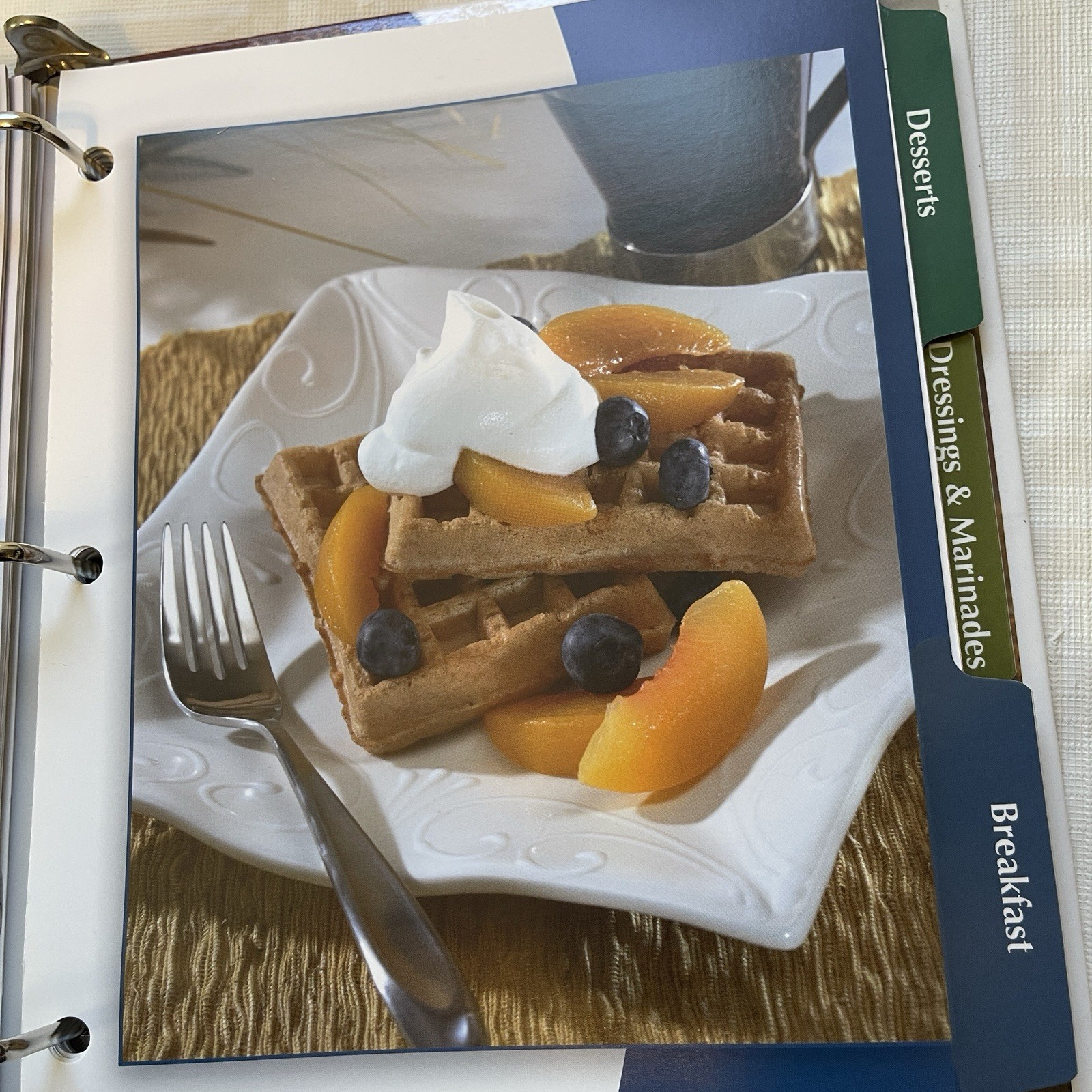 Vita-Mix Owner’s Manual + Cookbook Recipes Instructions Binder