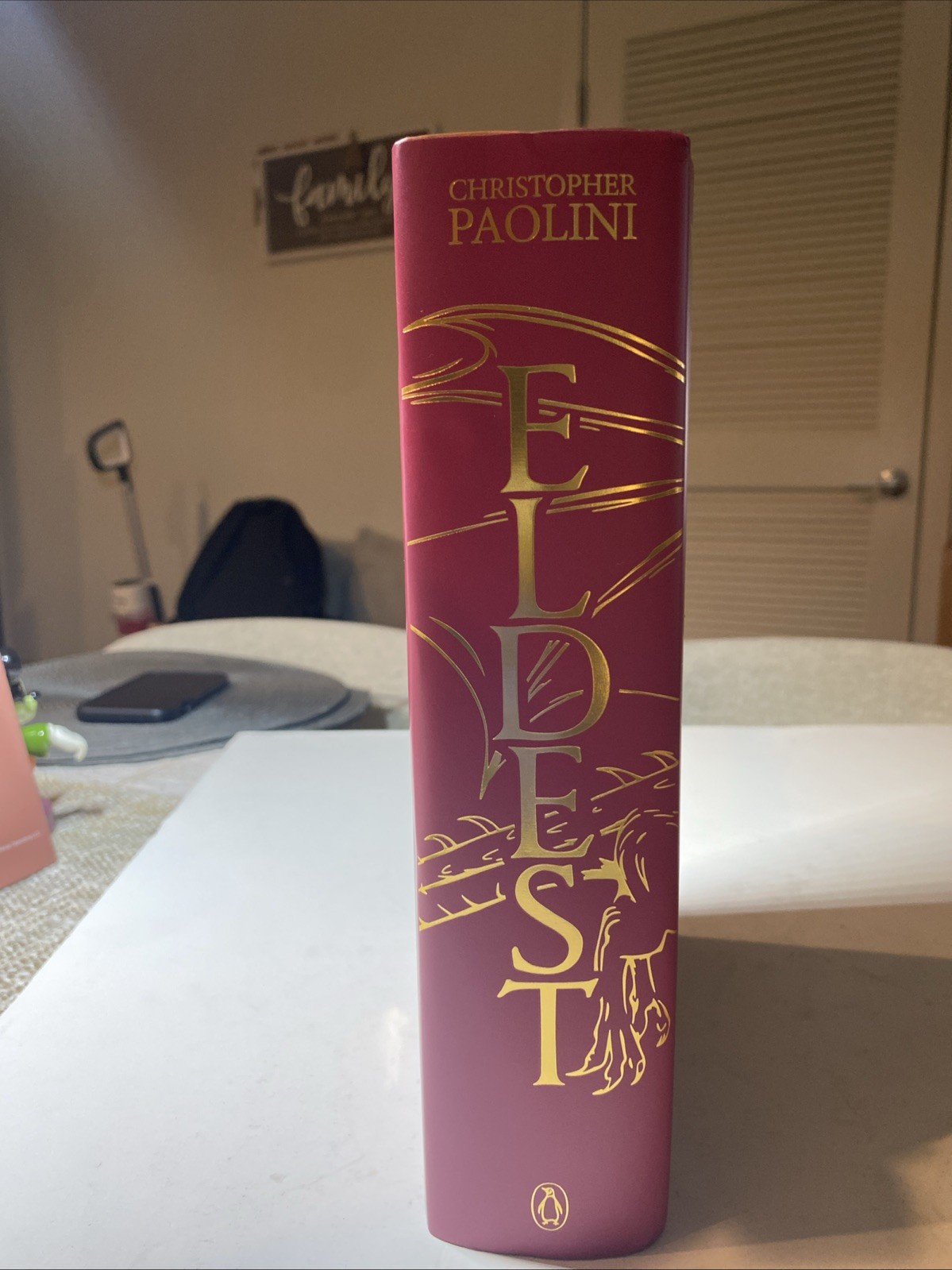 Eldest by Christopher Paolini. The Broken Binding SIGNED Edition NEW/OTHER