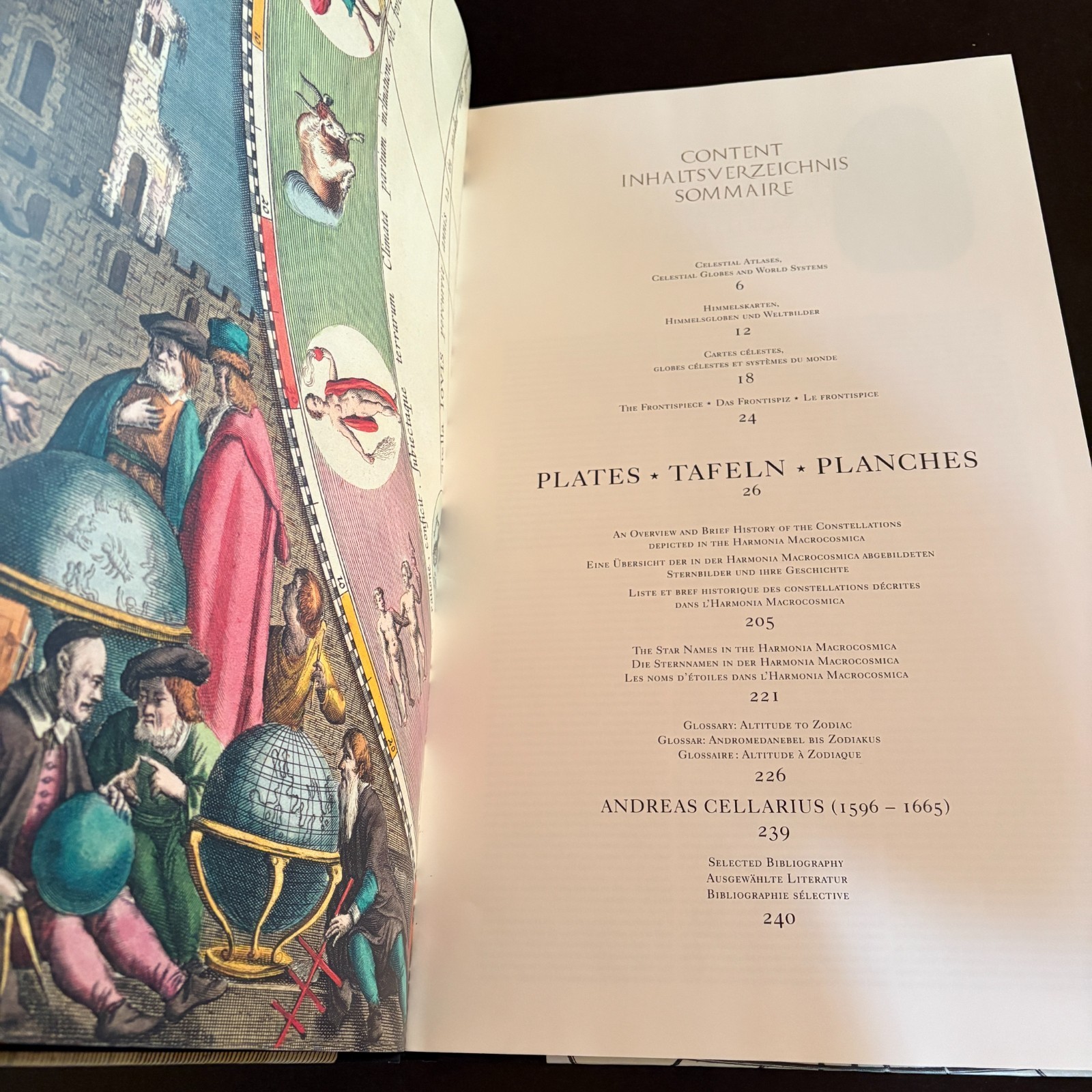 Andreas Cellarius Harmonia Macrocosmica of 1660 Large Book In Box Taschen 2006