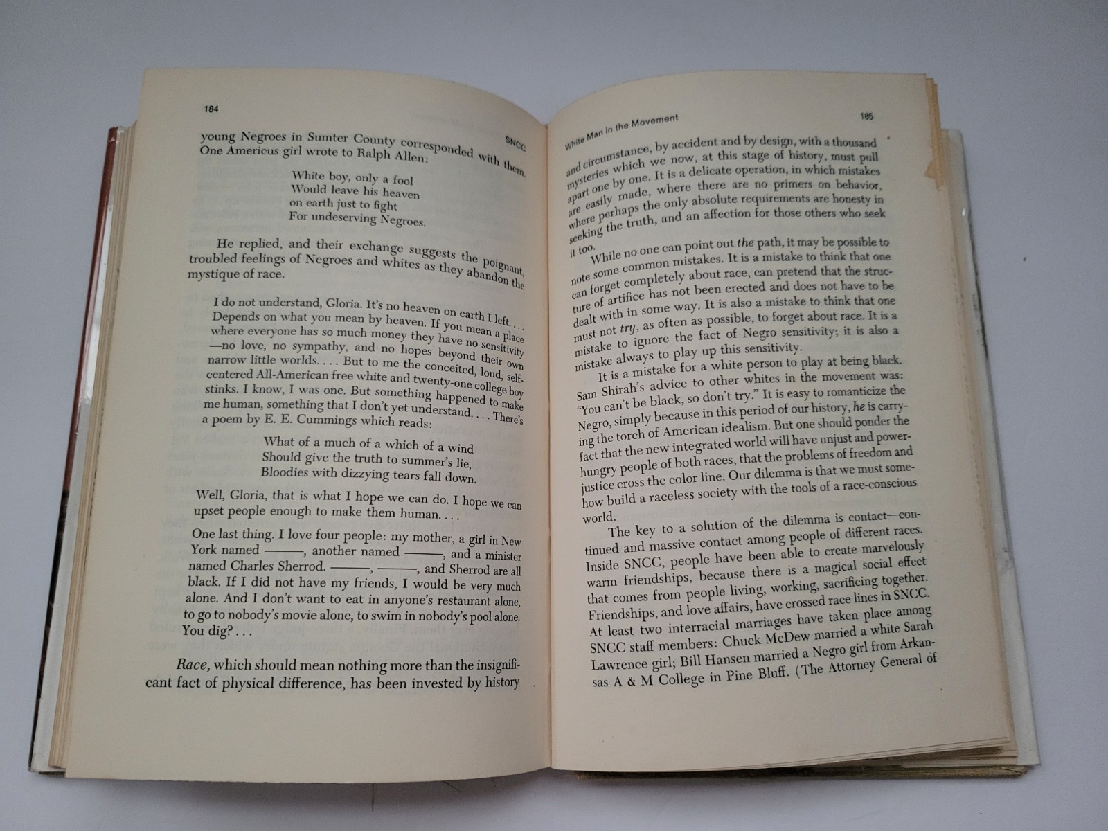 SNCC The New Abolitionists Howard Zinn First Edition 1964 Hardcover