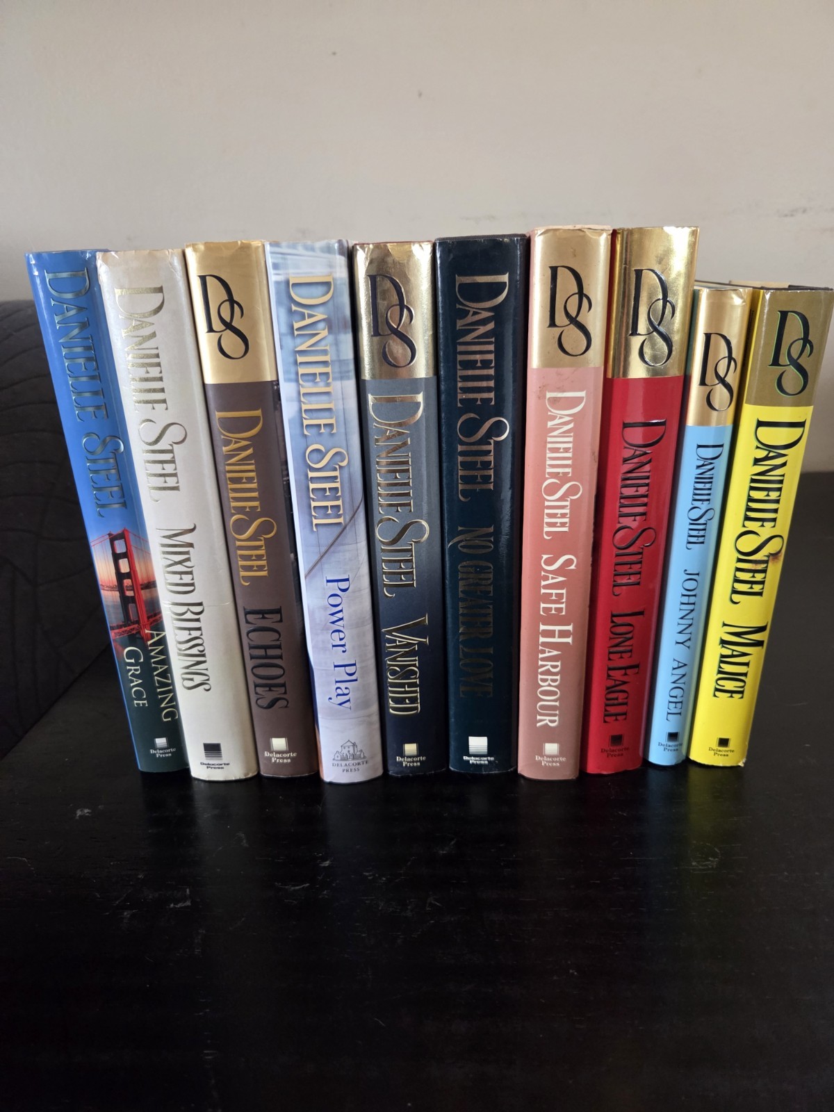Danielle Steel Lot Of 10 Hardcover. 7 Autosigned Covers