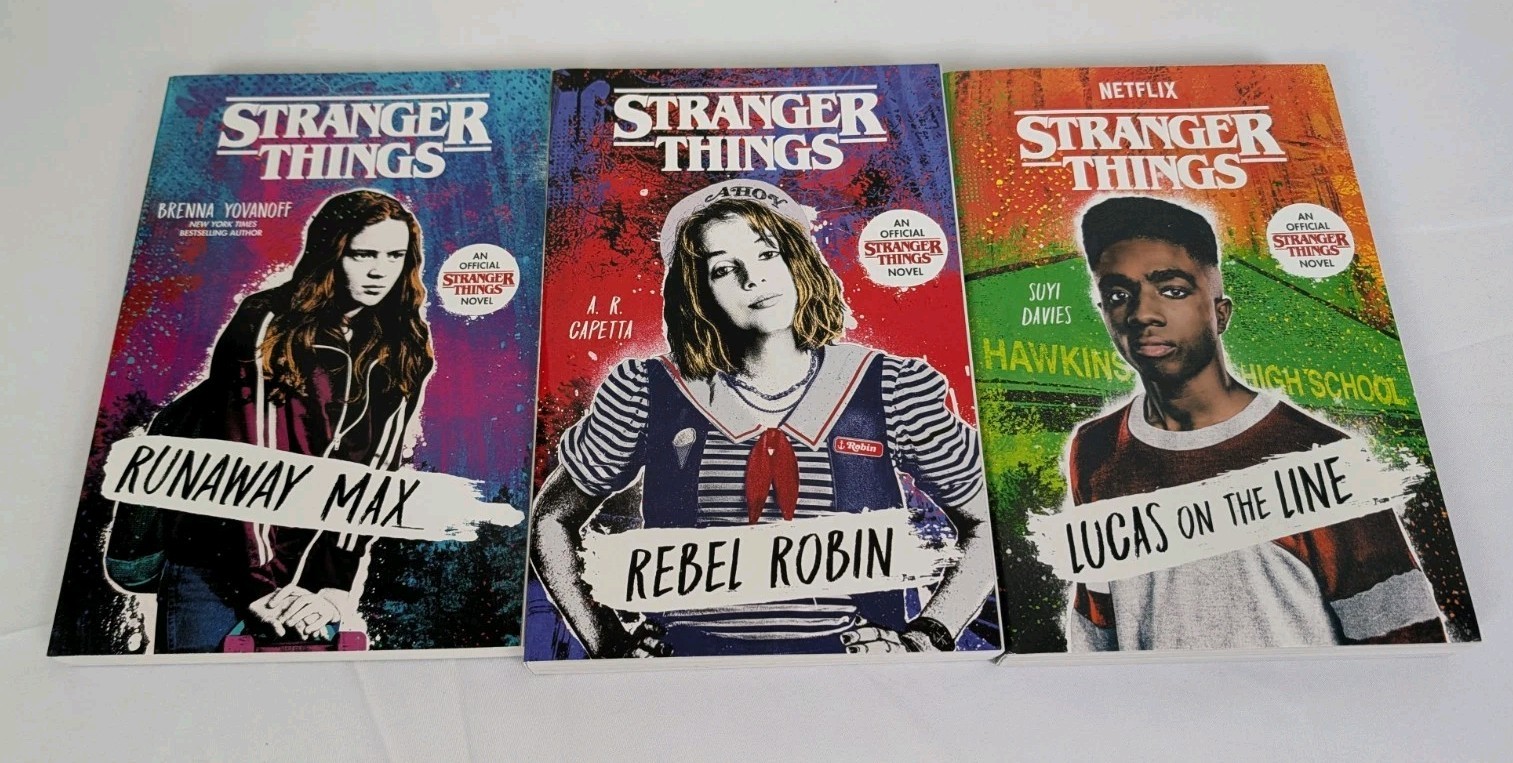 Stranger Things Boxed Set, Books 1-3: Runaway Max, Rebel Robin, and Lucas