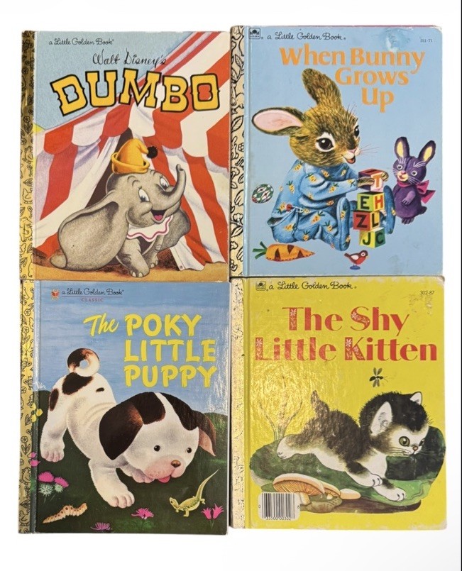 Lot of 30 Little Golden Books Vintage to Modern Various Conditions As Shown