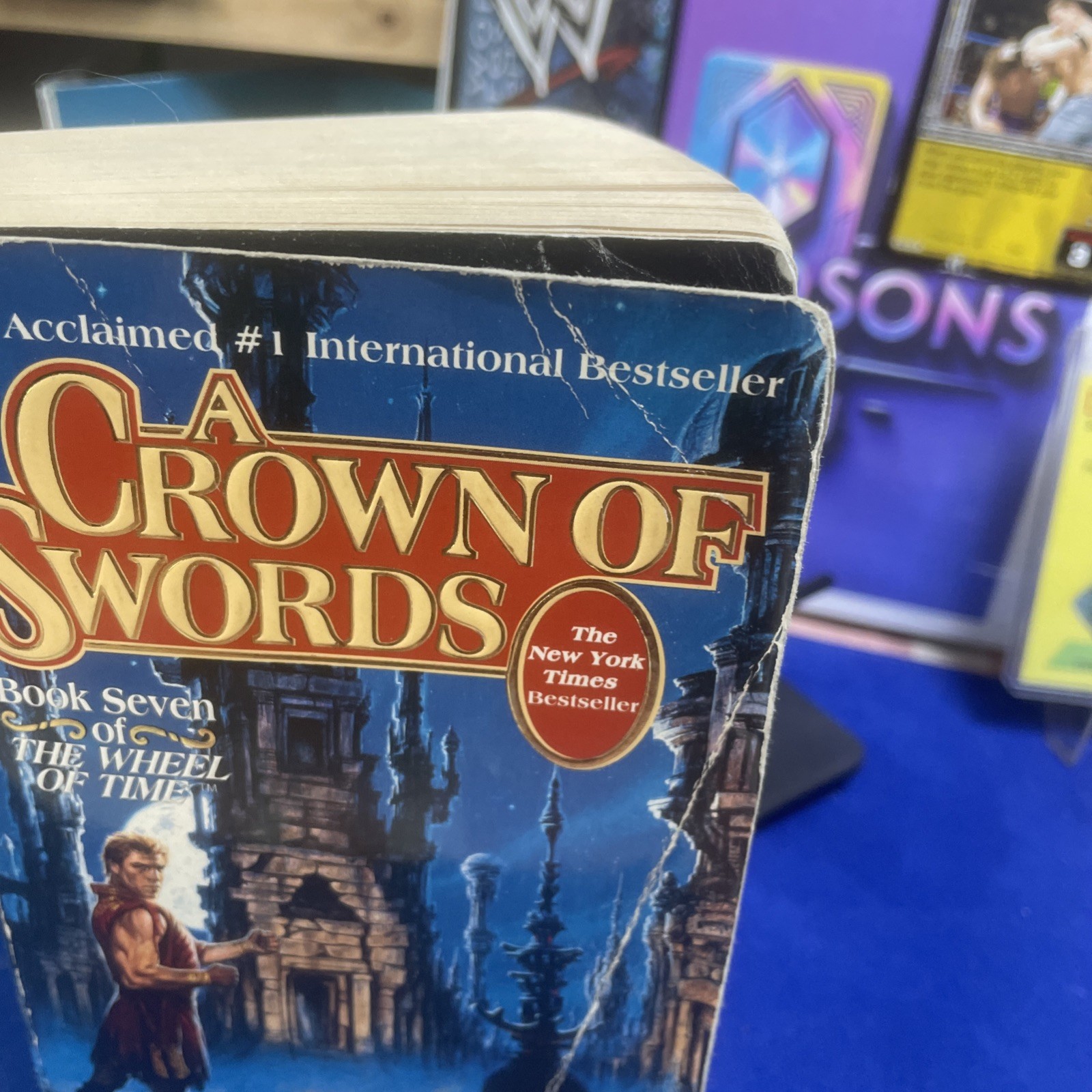 A Crown of Swords Book 7 Wheel of Time by Robert Jordan 1st Ed Printing Soft