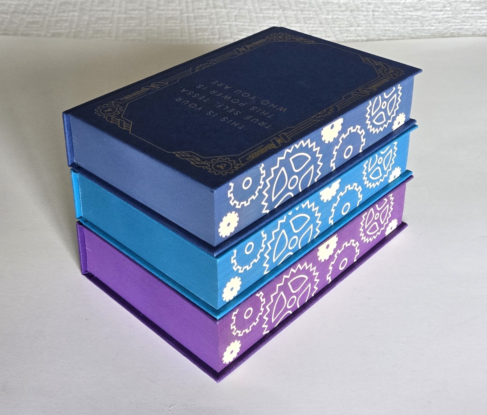 The Infernal Devices Box Set – Cassandra Clare HC (Stamp Signature) Sprayed Edge