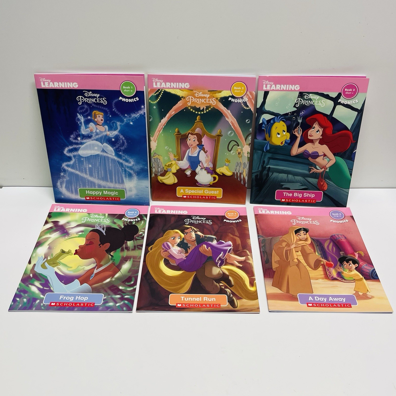 Disney Learning – Disney Princess – Phonics and Sight Words Collection Books