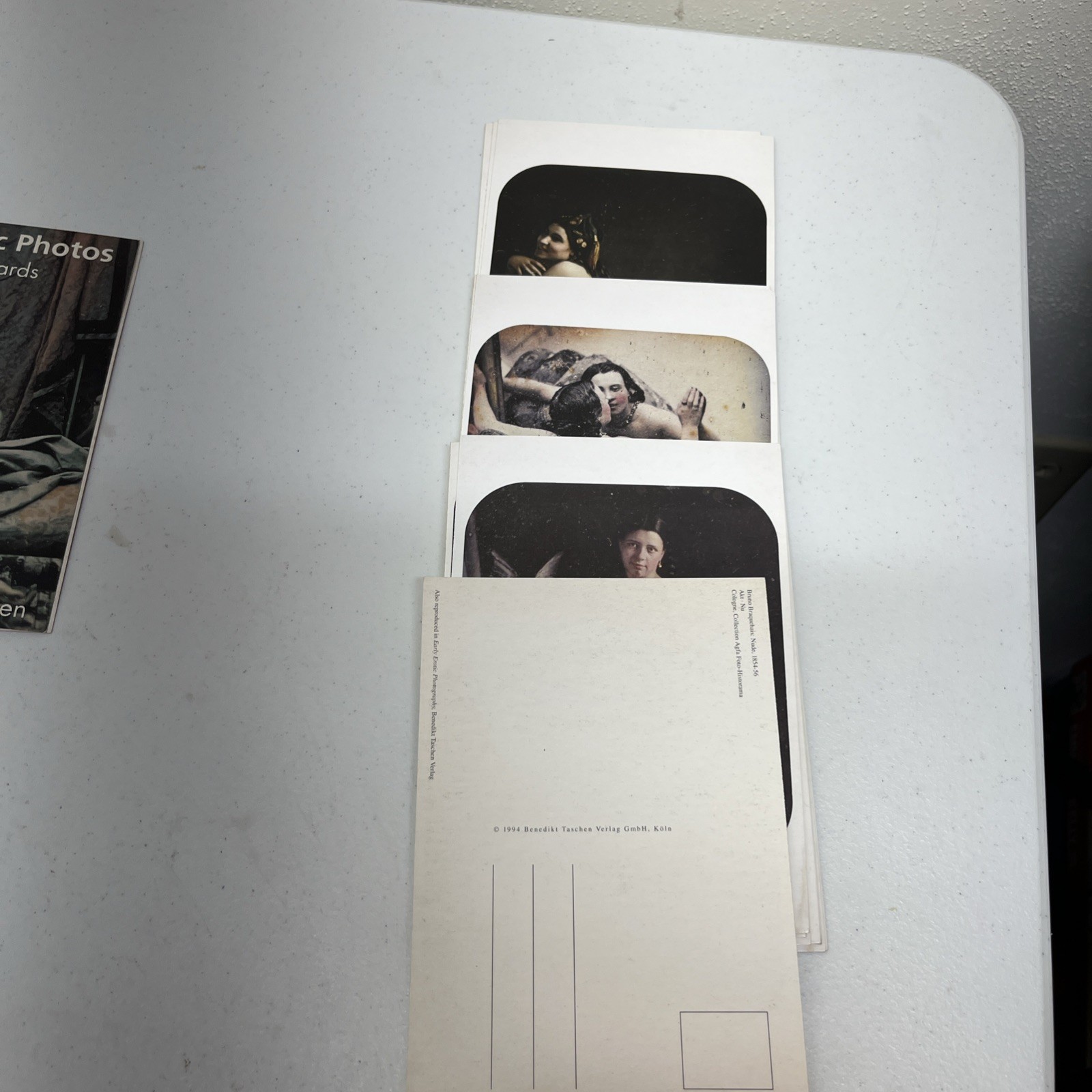 EARLY EROTIC PHOTOS 1994 25 POSTCARDS TASCHEN collectors missing 5 cards
