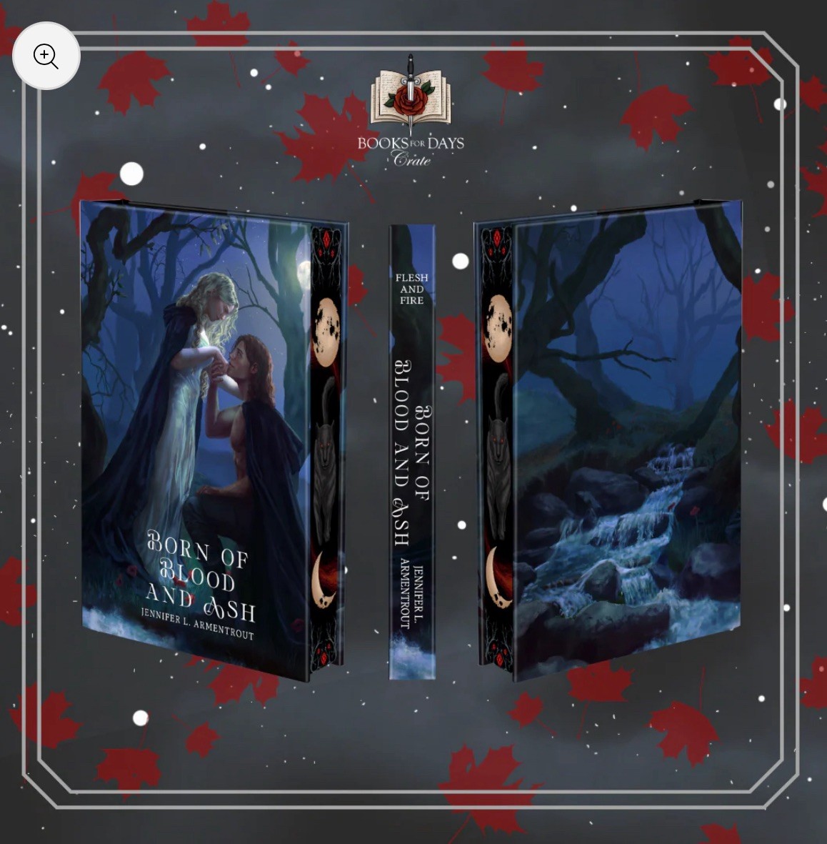 SIGNED & SEALED Blood And Ash Series Books For Days Crate BFDC Special Edition