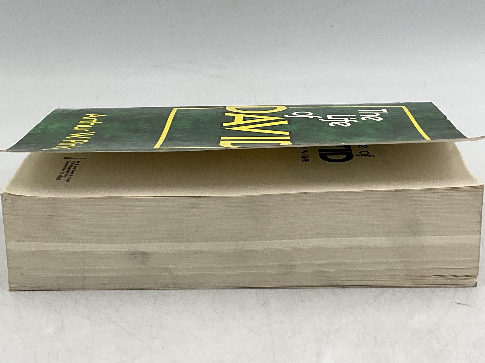 The Life Of David Arthur W. Pink Trade Paperback Baker 1981 Vintage