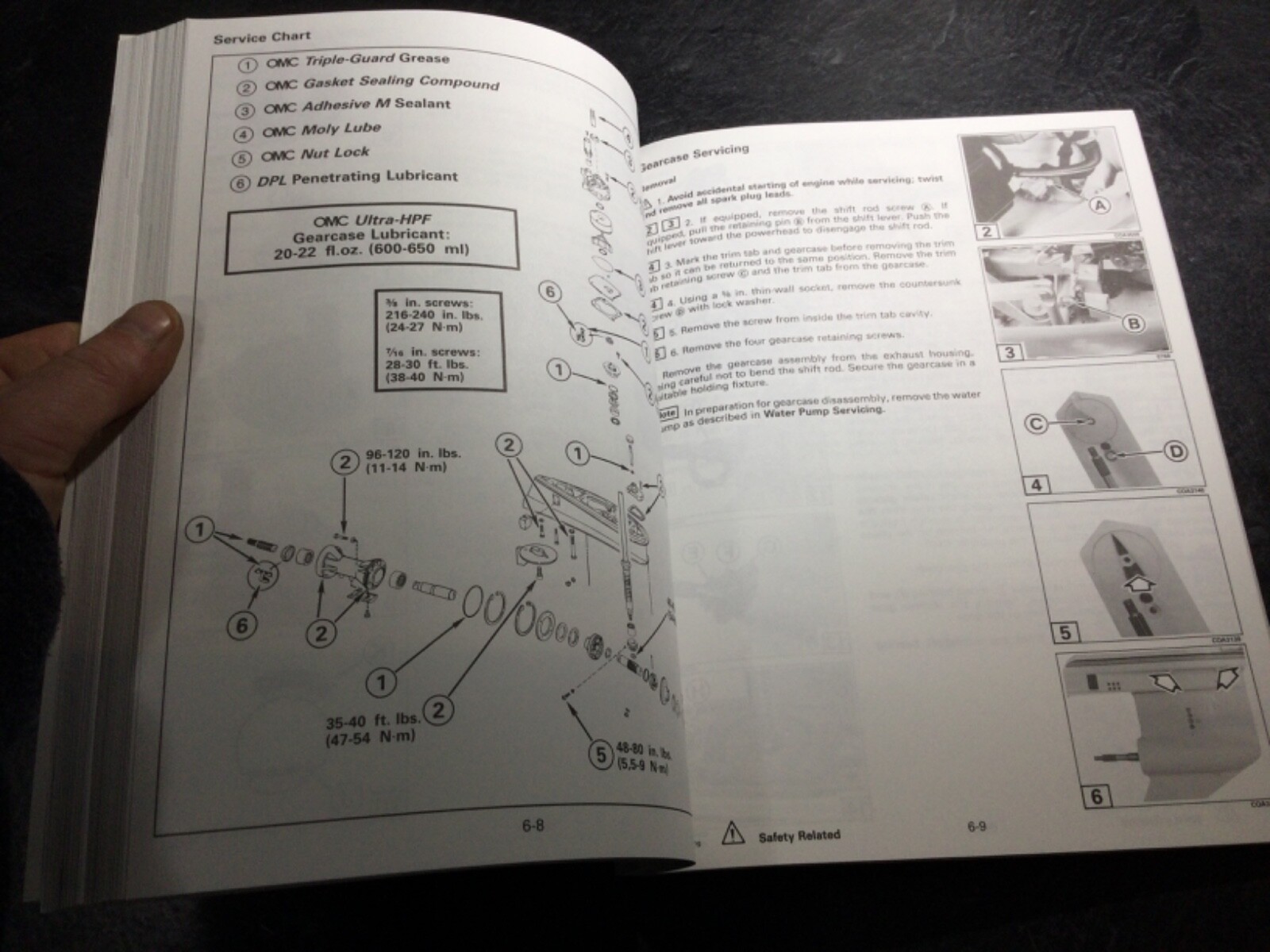 1997 Johnson & Evinrude „EU“ 50, 60, 65 70 HP 3-Cylinder Outboard Service Manual