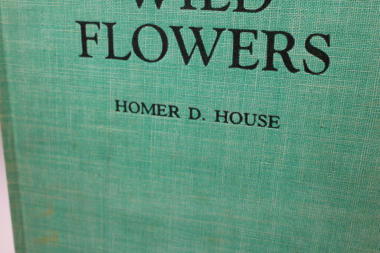 Wild Flowers by Homer D. House 1935 Macmillan Company Elzie S. Wechsler Columbia