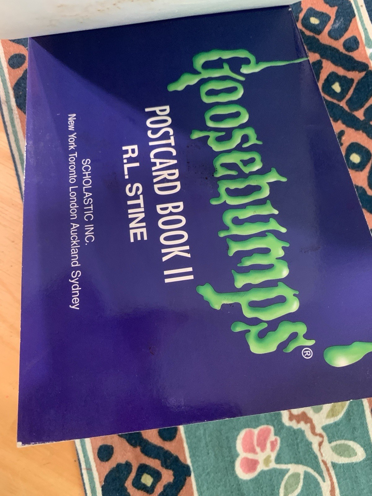 1997 R. L. Stine Goosebumps Postcard Book II (All 30 postcards included)