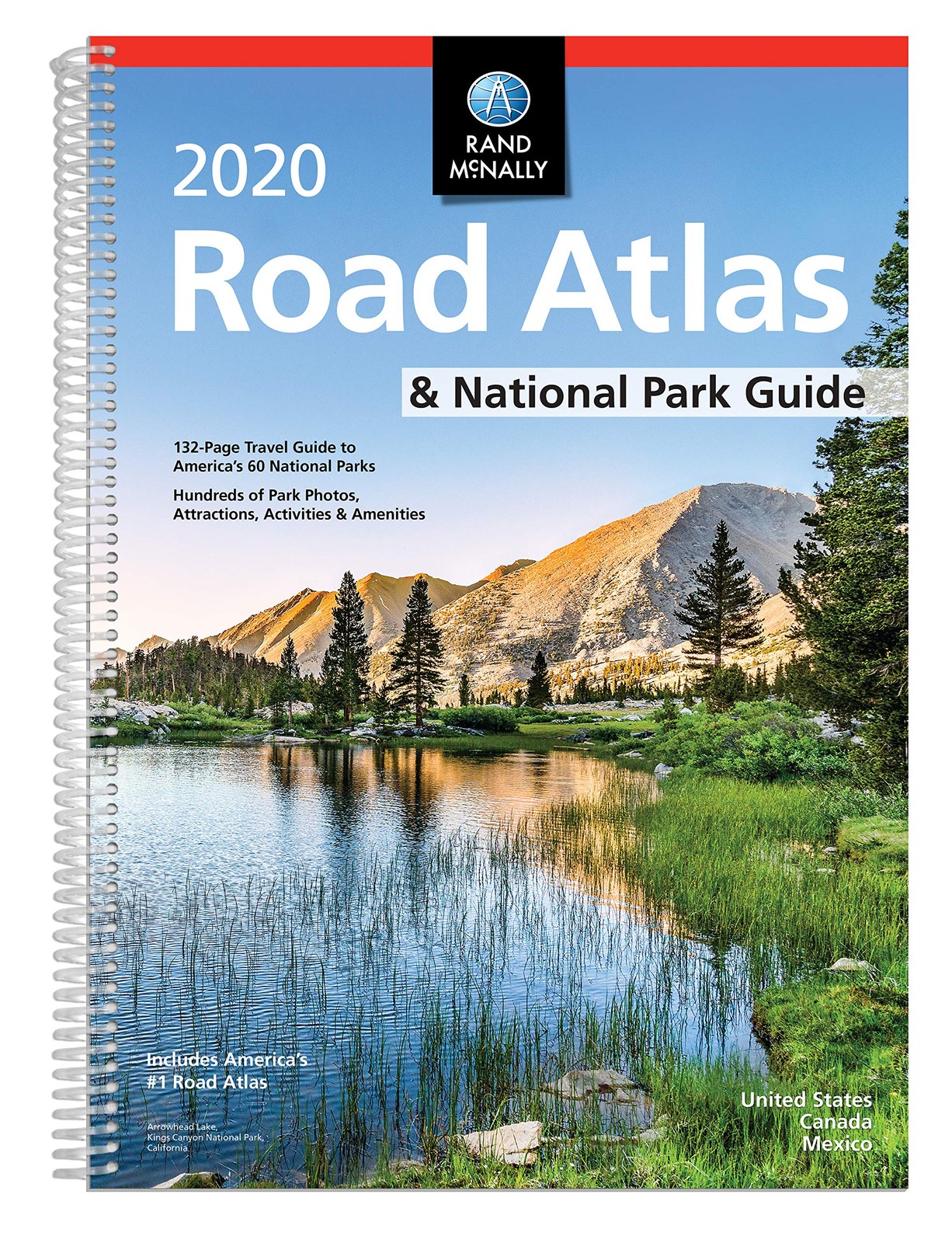 Rand McNally 2020 Road Atlas & National Park Guide: United States, Canada, M…