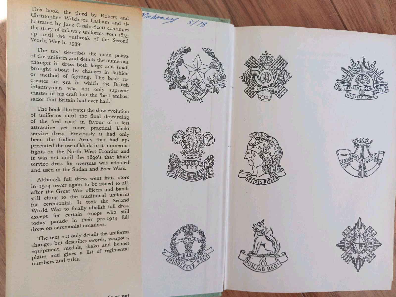 INFANTRY UNIFORMS OF THE COMMONWEALTH BOOK TWO 1855-1939
