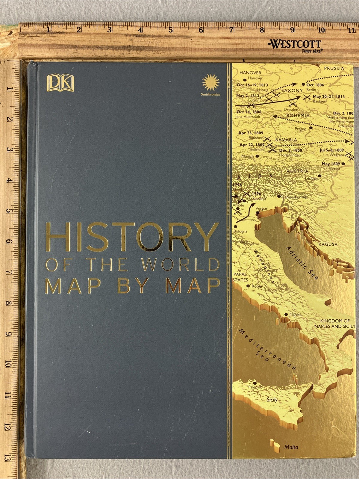 DK History of the World Map By Map Hardcover Multiple Illustrated