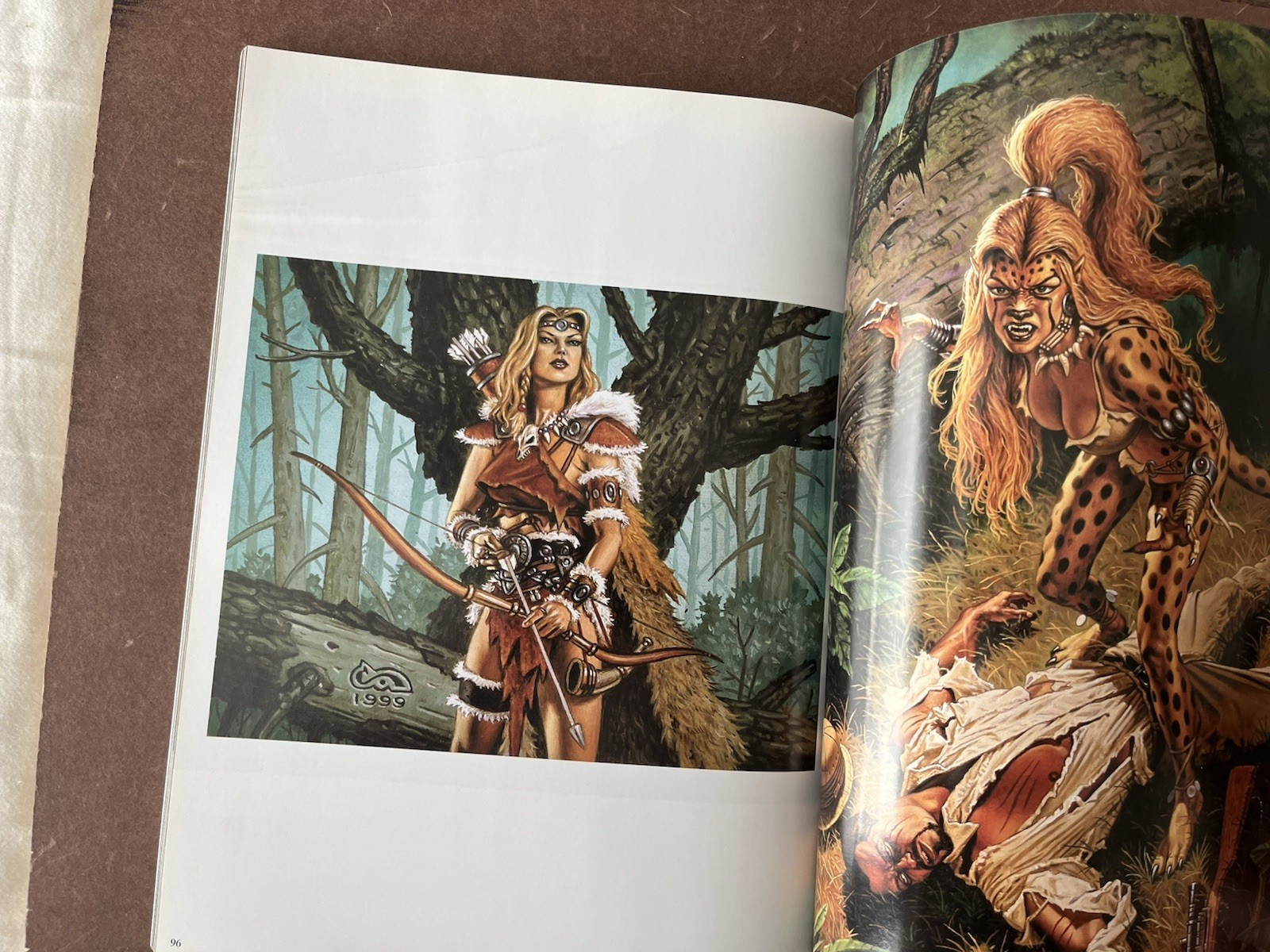 THE ART OF CLYDE CALDWELL 1984 128 PAGES VERY NICE SHAPE BEAUTIFUL BOOK