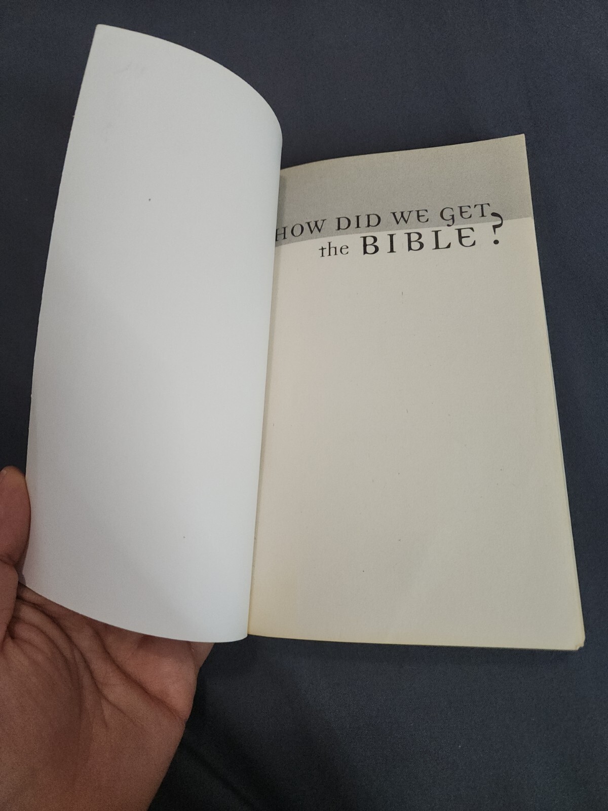 Value Bks.: How Did We Get the Bible? by Tracy Macon Sumner (2009, Trade…