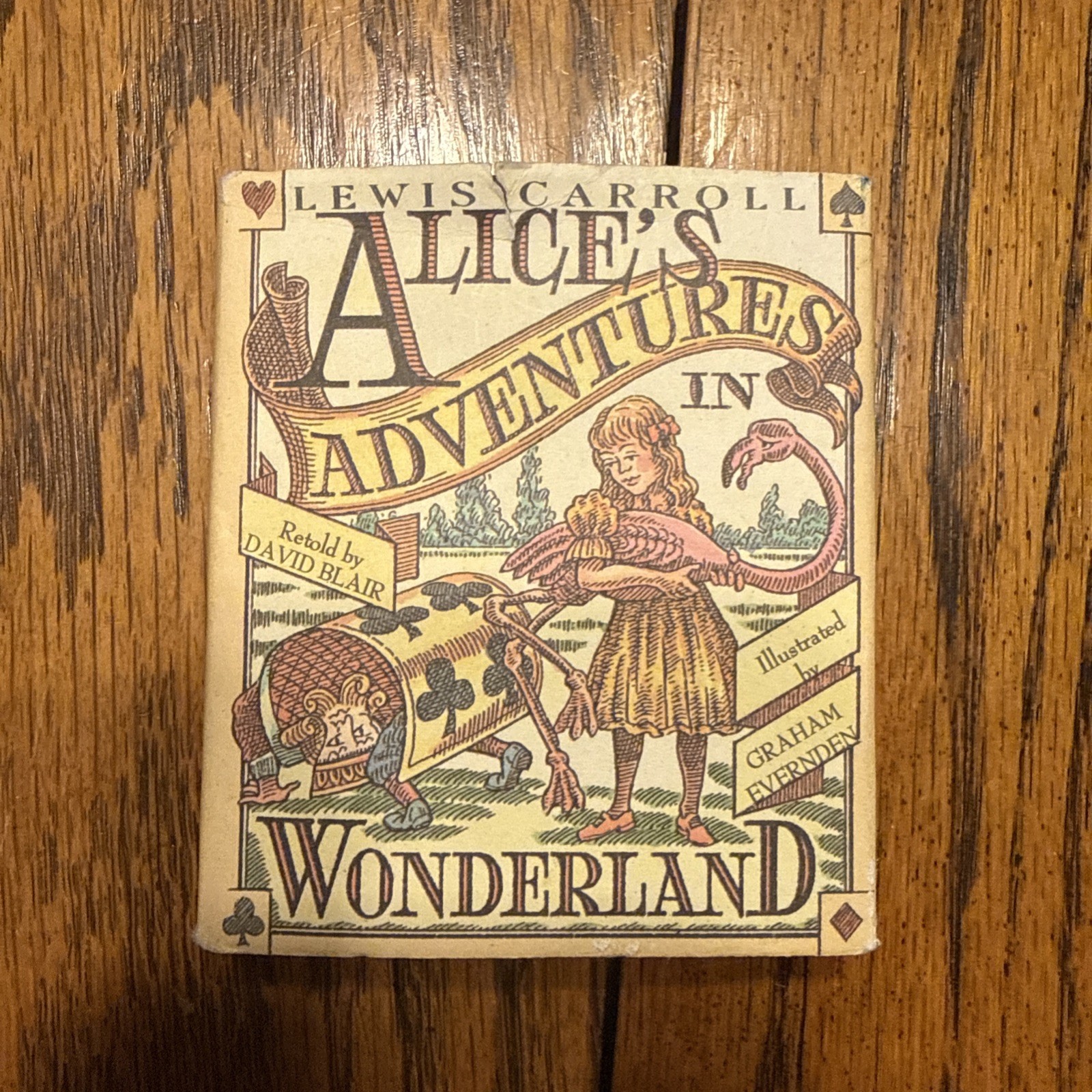 Miniature Alice in Wonderland Running Press Mini Book Lewis Carroll Illustrated