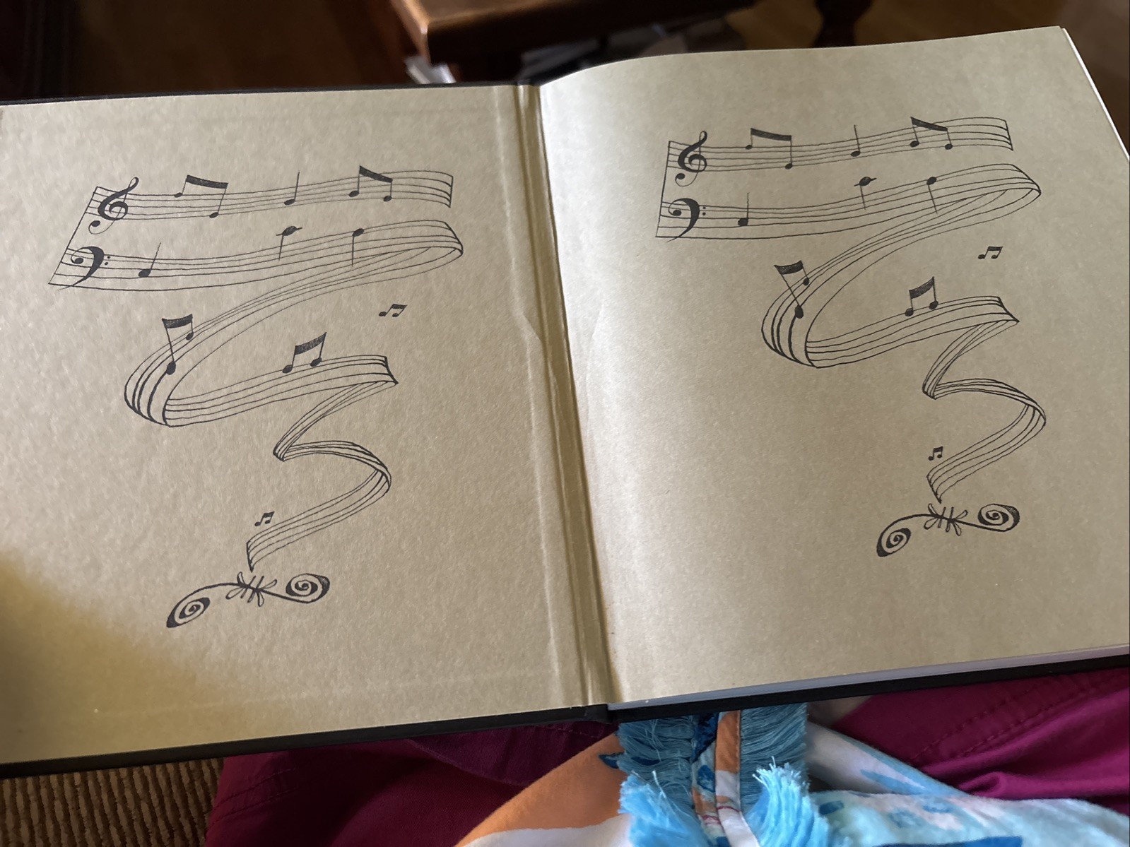 Coguzed 100 Pages Blank Sheet Music Notebook – 26X19cm Staff Paper for Musicians
