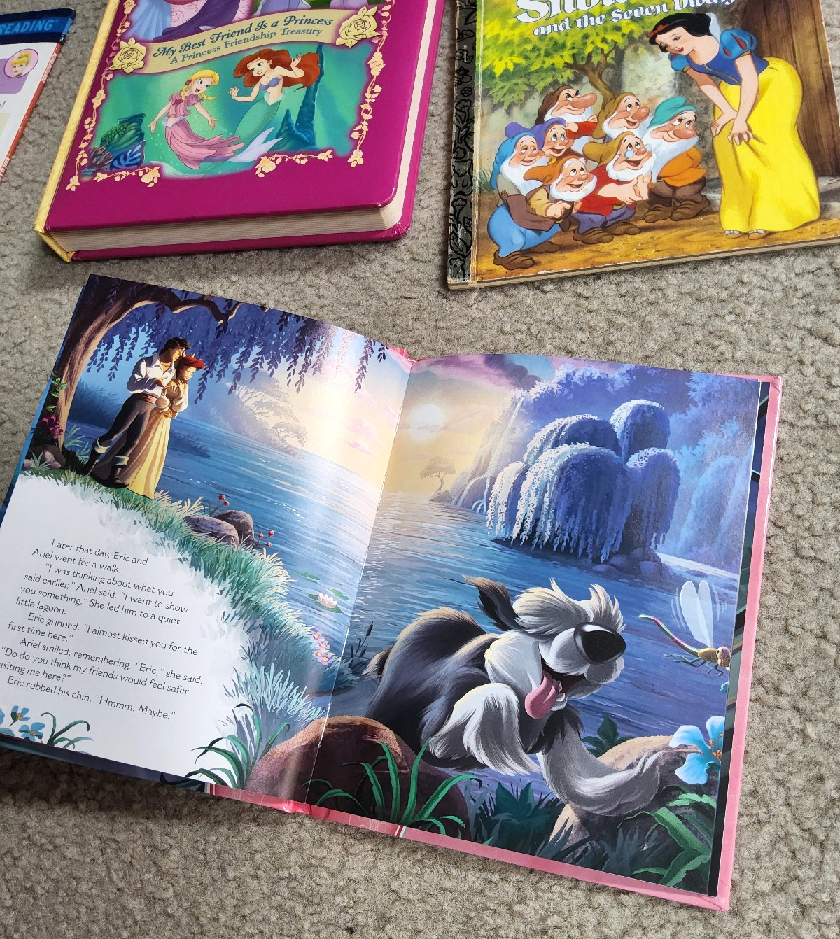 Disney Princess Step into Reading Story Book Collection PB HC lot of 19