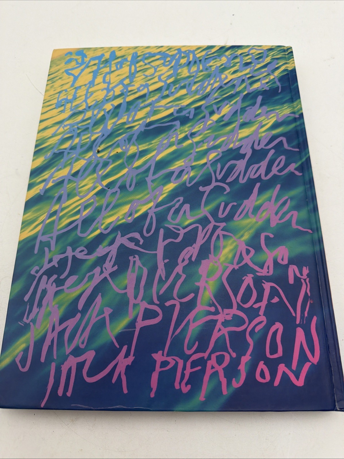 All of a Sudden by Jack Pierson (1995, Hardcover) Photography Vintage
