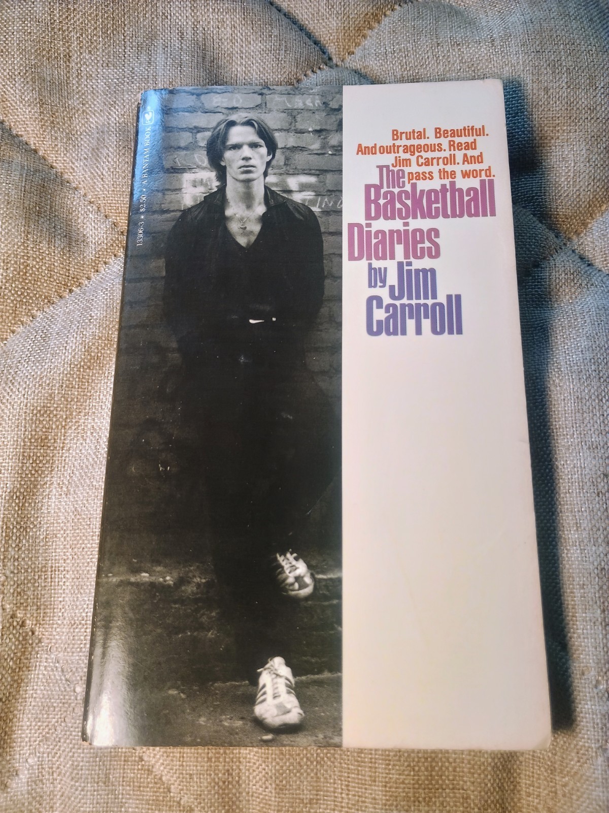 Jim Carroll The Basketball Diaries 1980 Bantam Paperback Edition First Print
