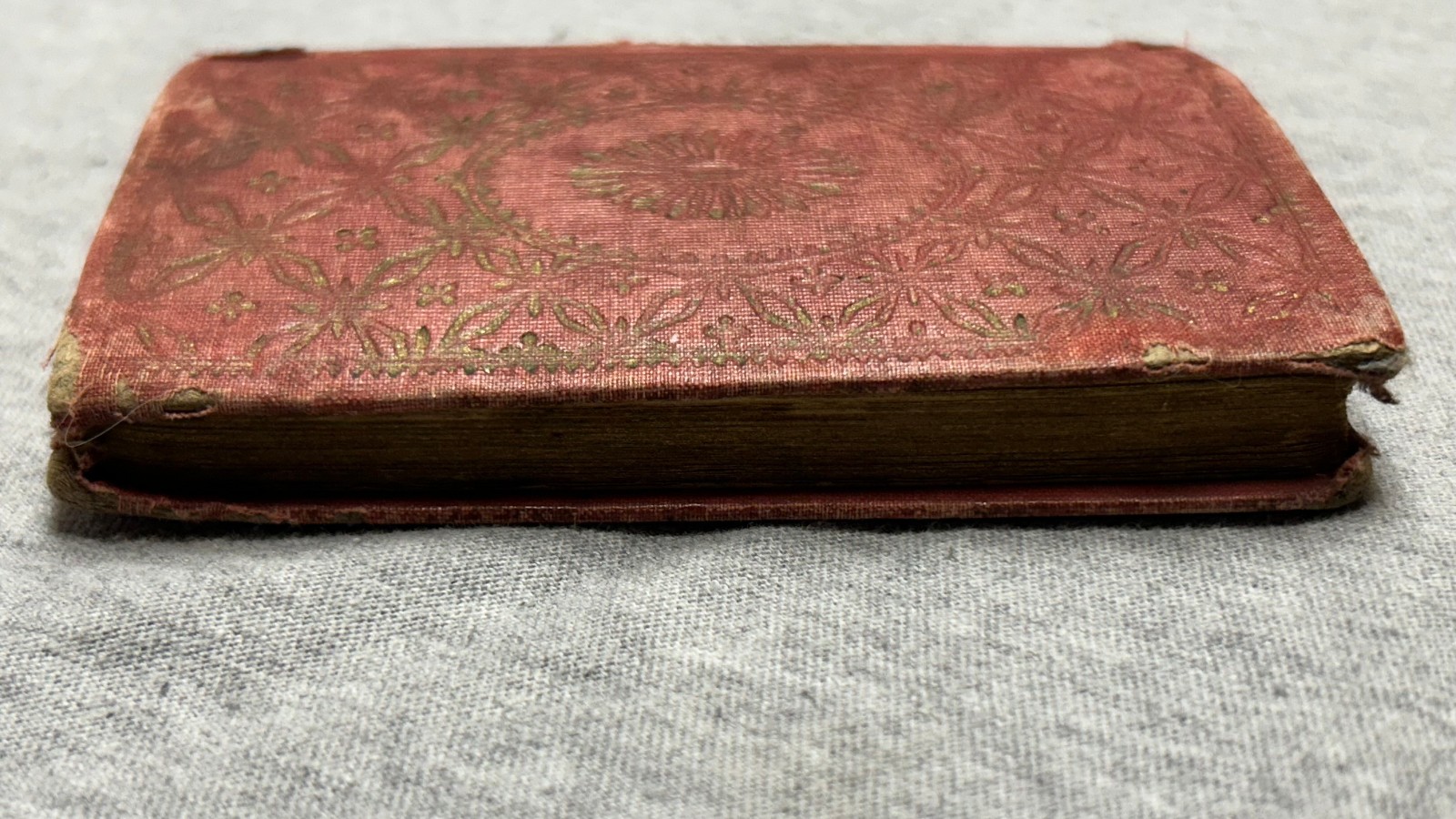 Dated 1847, FLORA’S ALBUM Language of Flowers Mini Antique Book