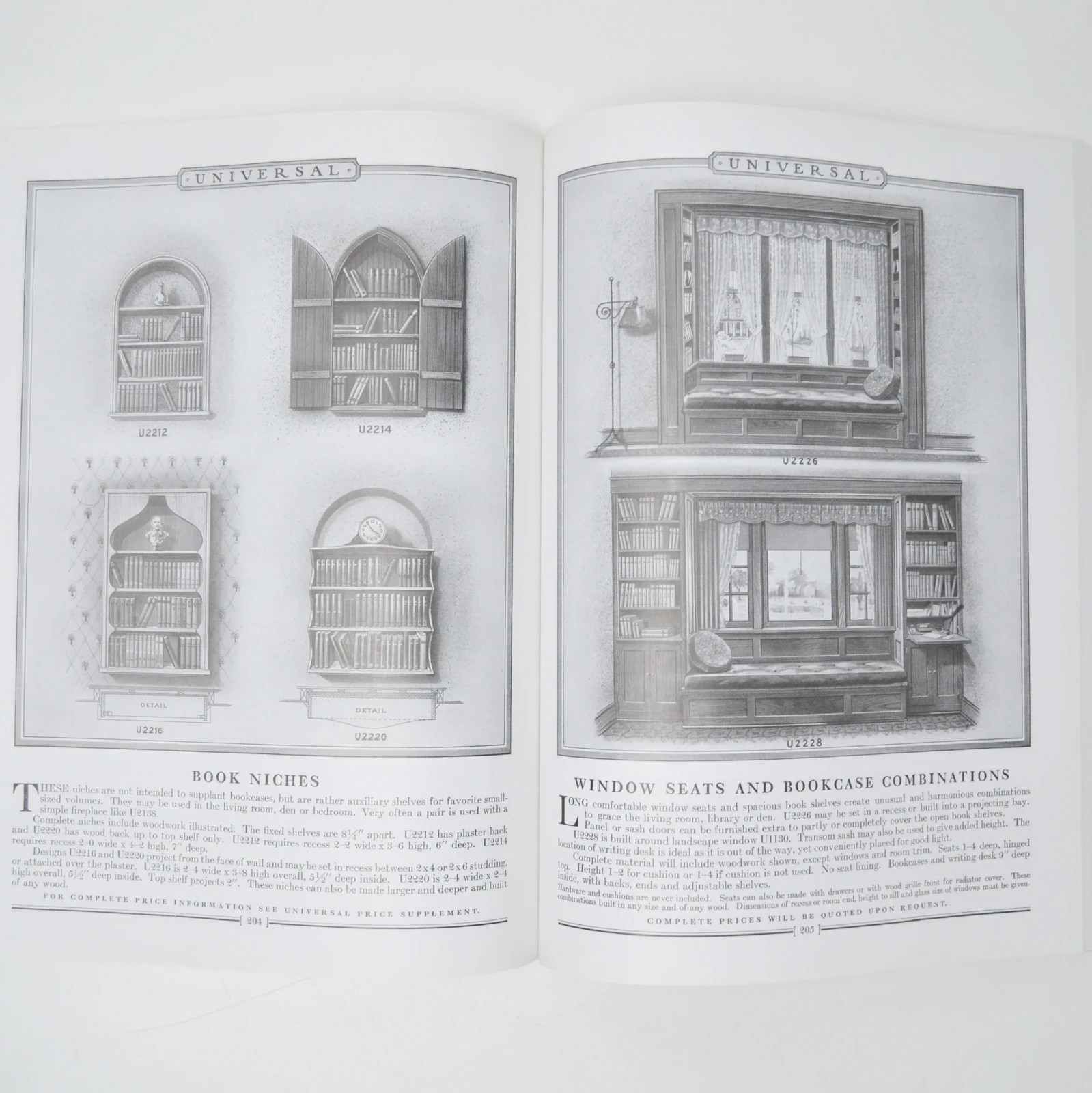 Universal Millwork Catalog 1927 : Over 500 Designs for Doors, Windows,…