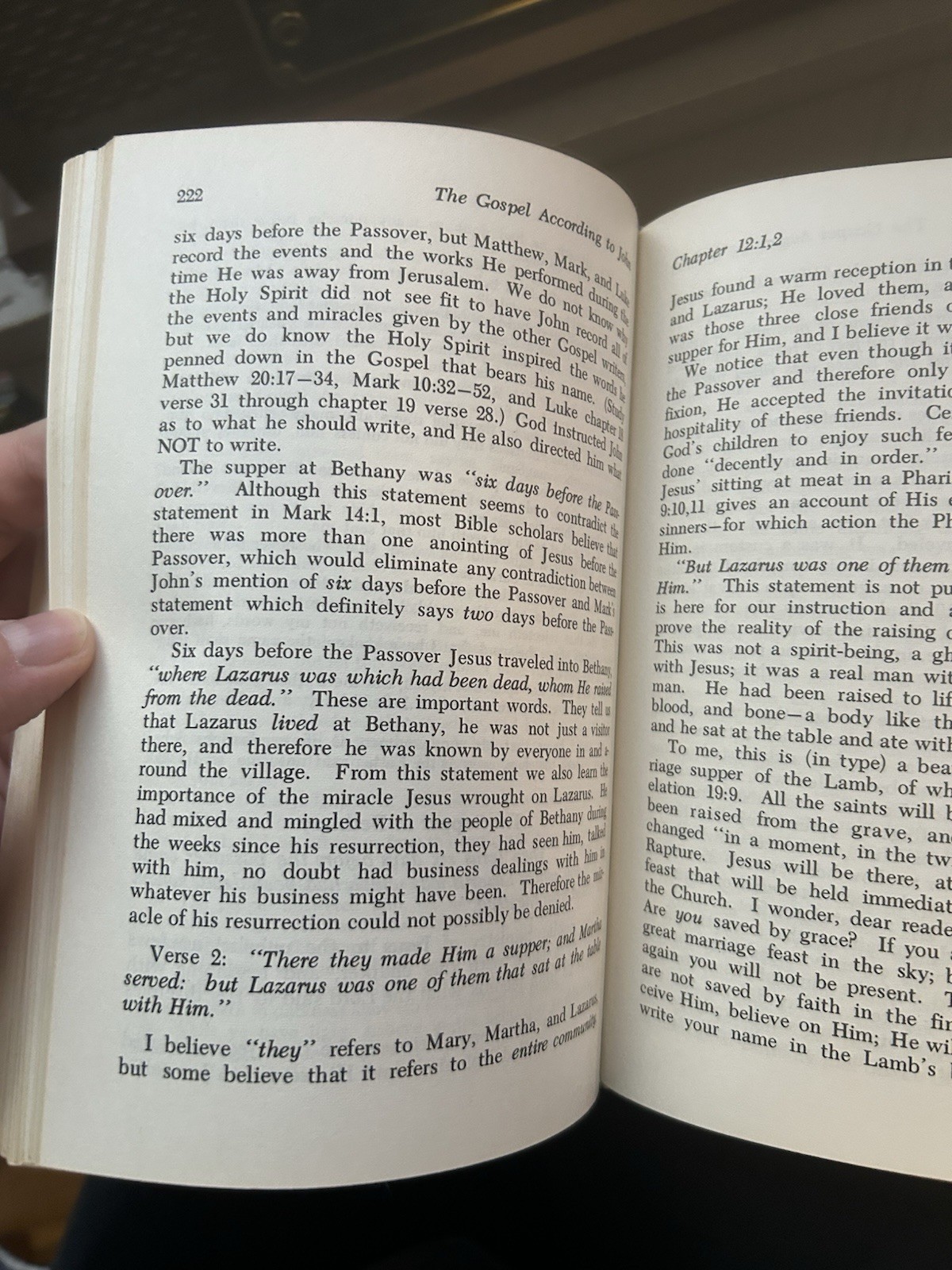 The Gospel According To John: Volume II (Hardback, First Printing 1966, Greene)