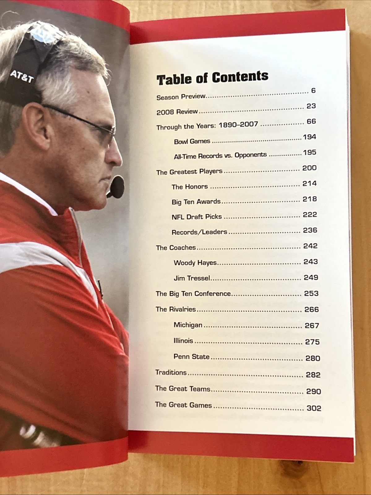 Ohio State Buckeyes NCAA Football HC & PB Book Lot Of 3 Different