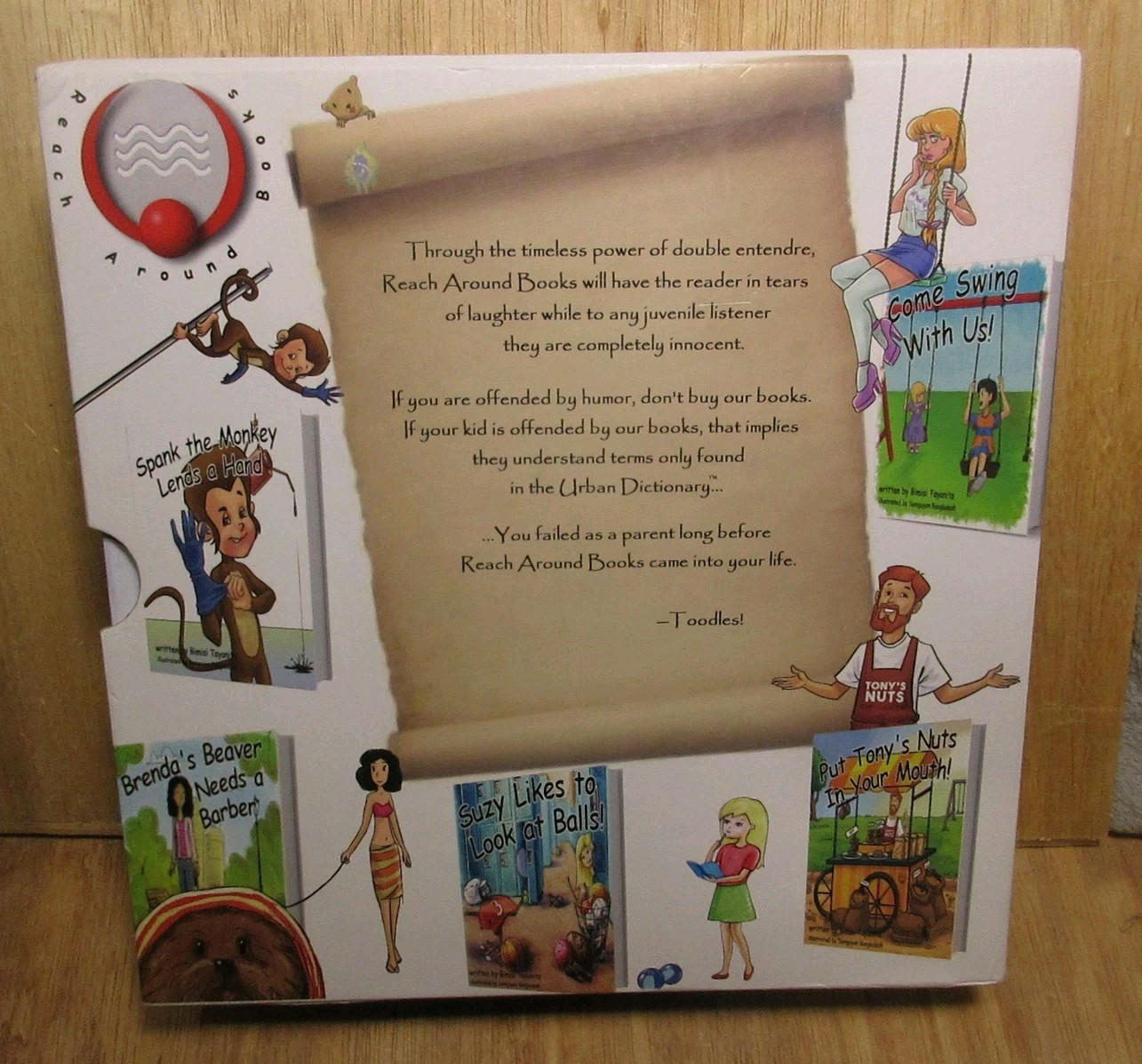 Reach Around Books Season One–All 5 Books–with Sleeve Container 2016