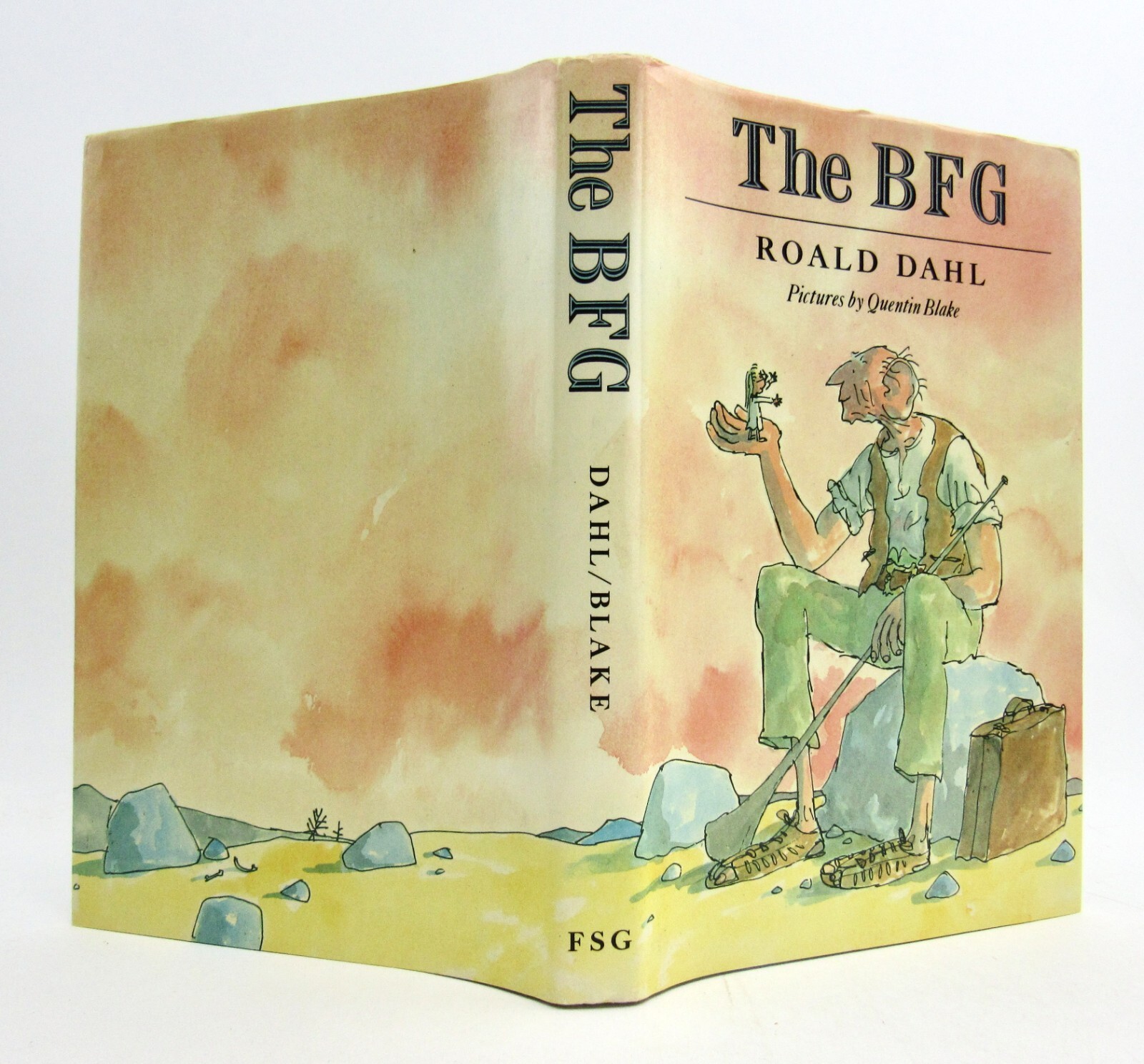 THE BFG Roald Dahl Farrar Straus Giroux 1984 2nd ptg HBDJ VGC original text L2