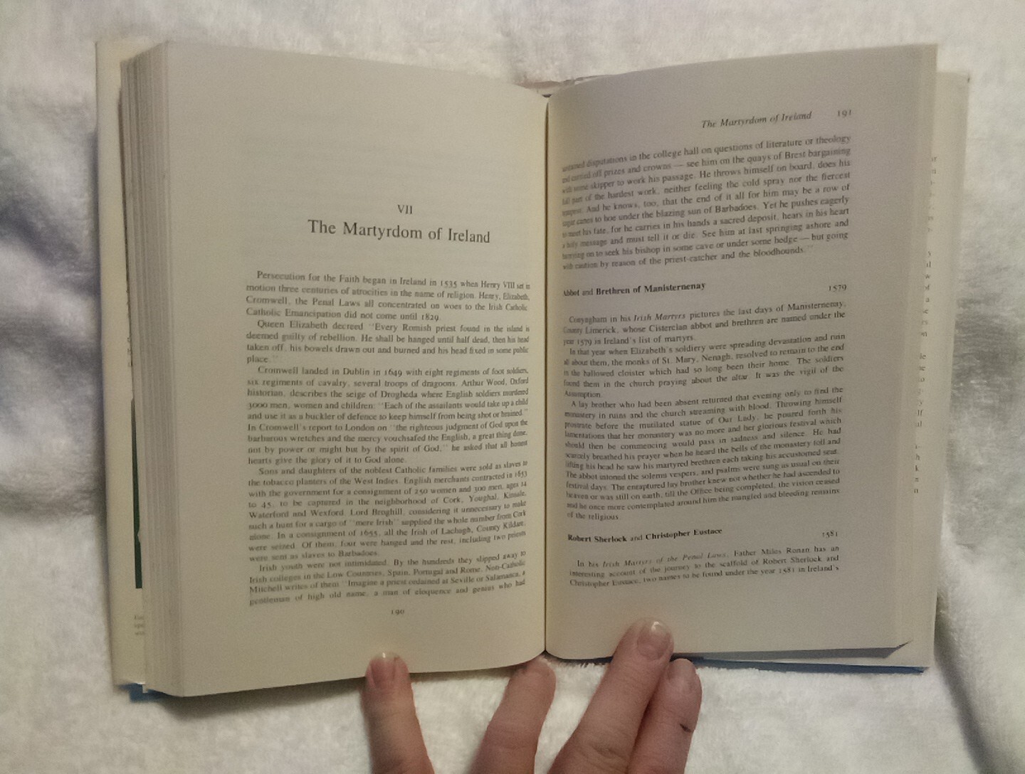 The Saints of Ireland A Chronological Account by Mary D’Arcy Signed 1st Ed HC