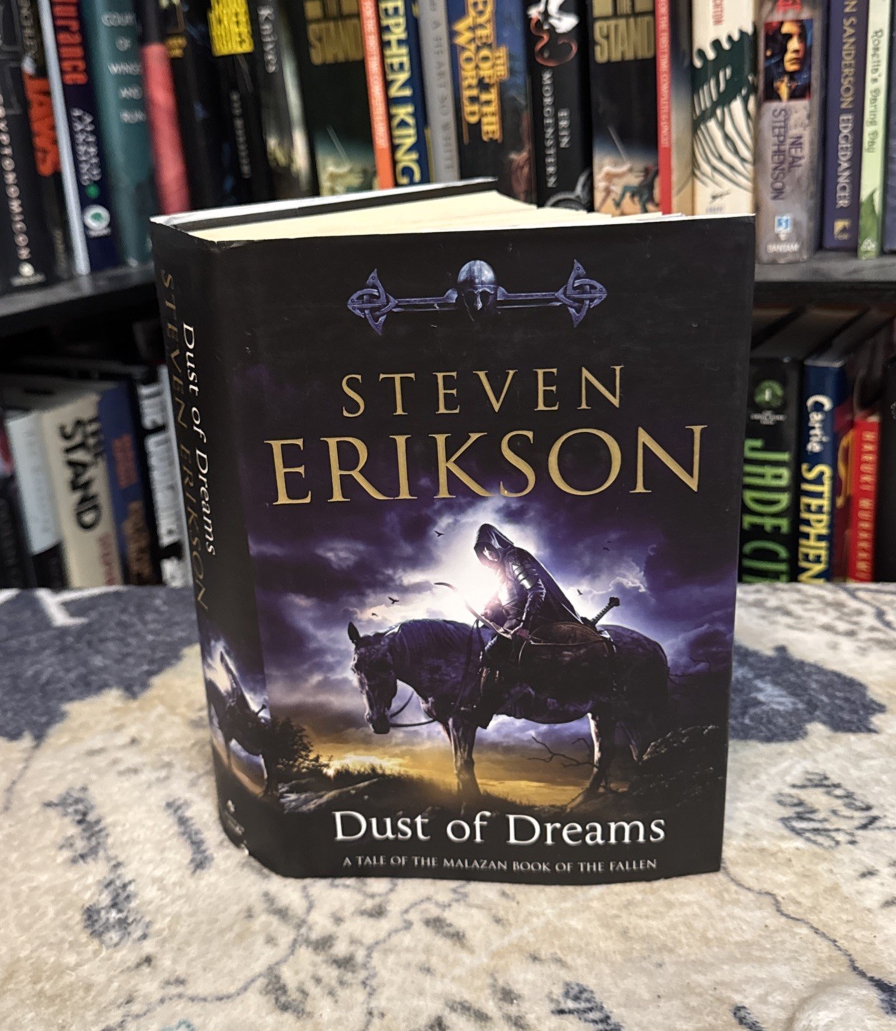 Dust of Dreams – Steven Erikson (Hardcover) Bantam First Edition/Print, Ex-Lib.