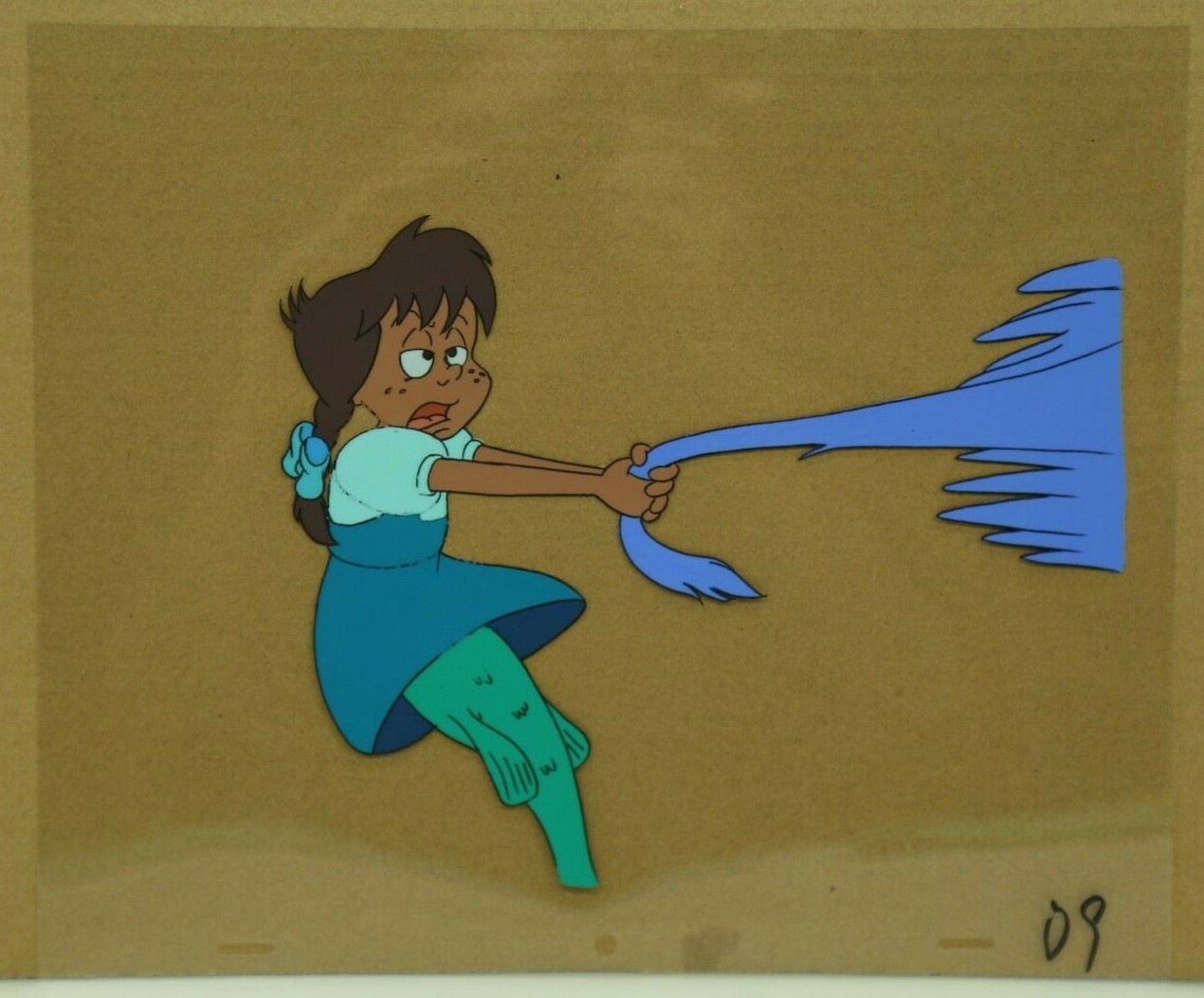 The OZ Kids Original Animation Production Cel & Copied Background (24-5)