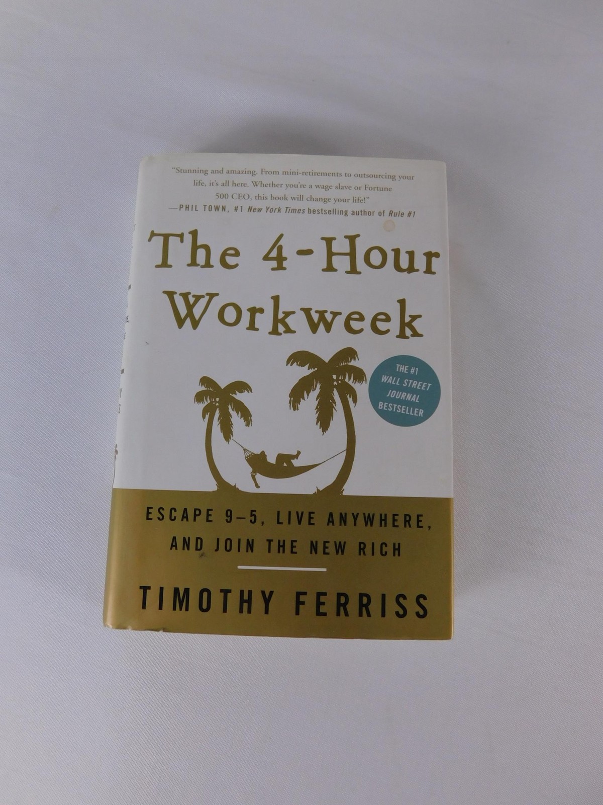 The 4-Hour Workweek Timothy Ferriss Crown White HC Dust Jacket Business