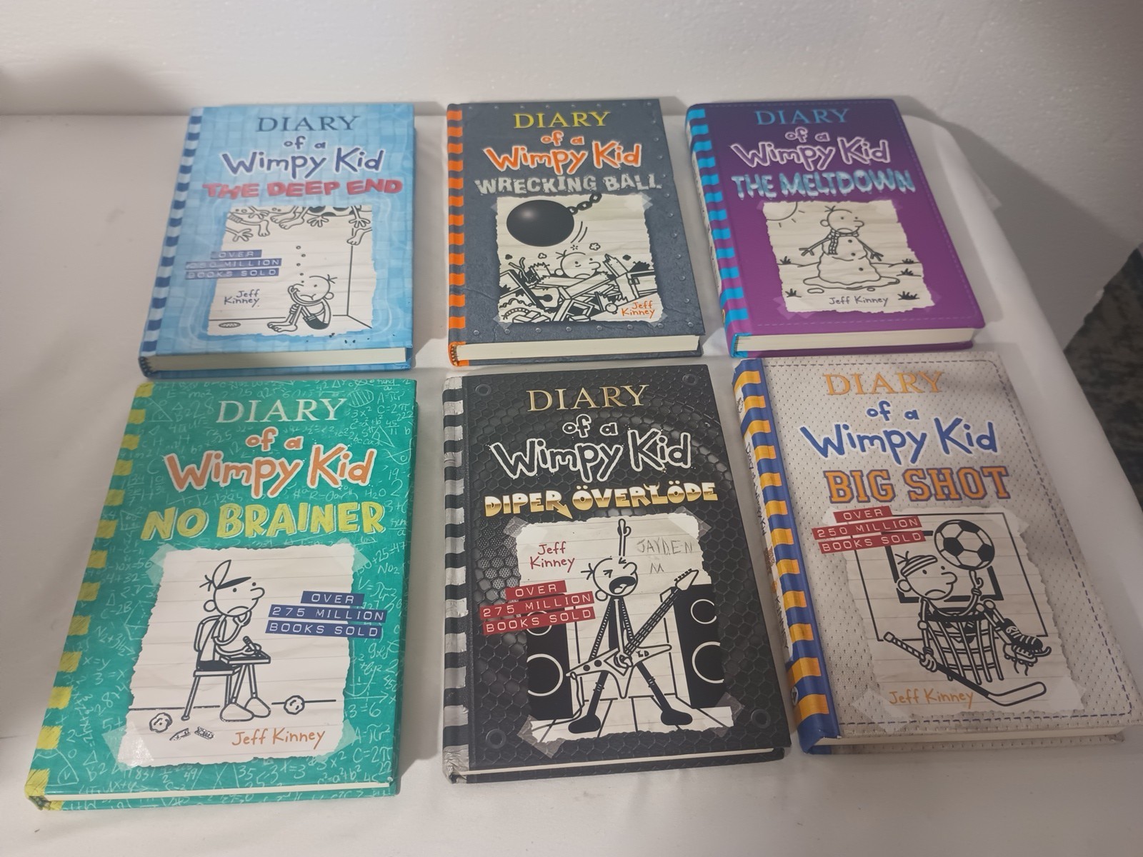Diary of a Wimpy Kid COMPLETE 22 Books + Awesome Friendly Kid 1-3 &2 DVDs