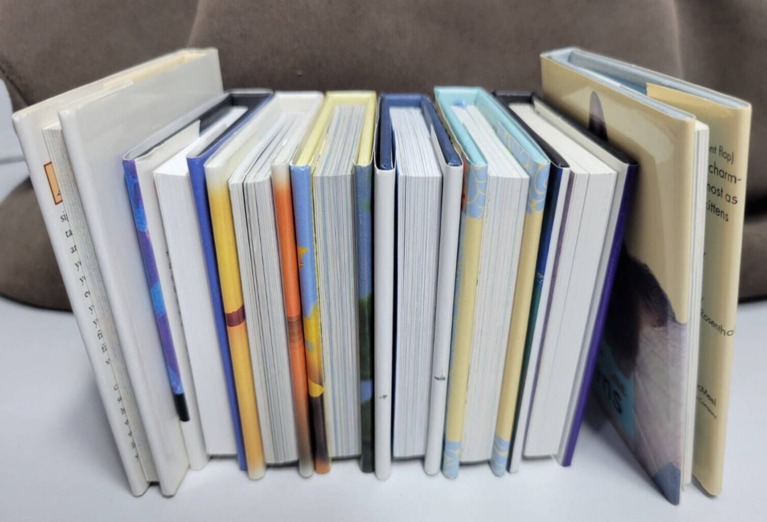 8- Mini-Hardback Books w/ Dust Jackets Sunflowers, Home, Quotable Women & More