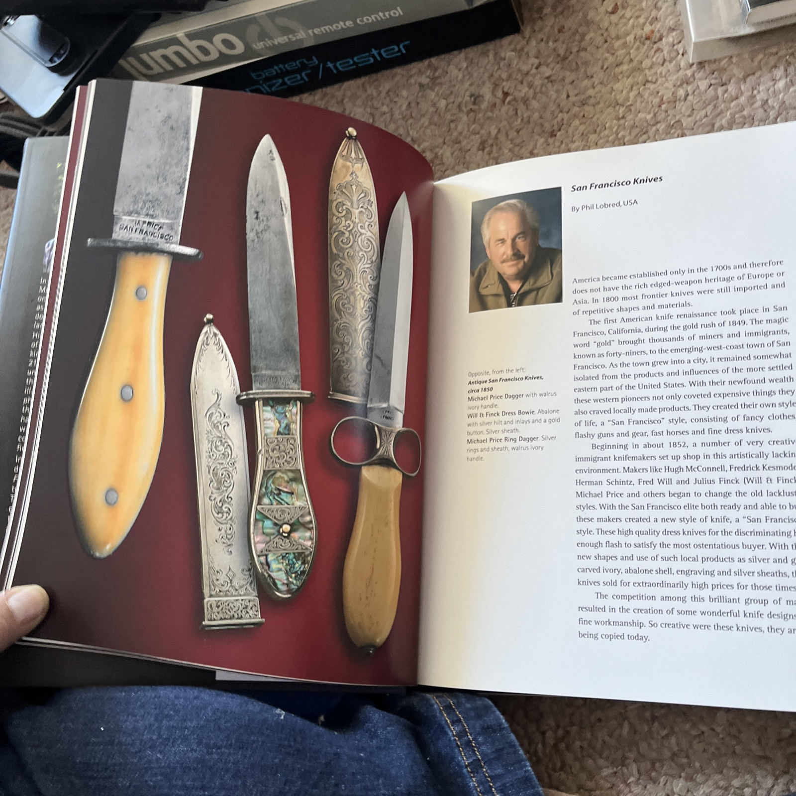 Art and Design in Modern Custom Fixed-Blade Knives Darom knife collector book
