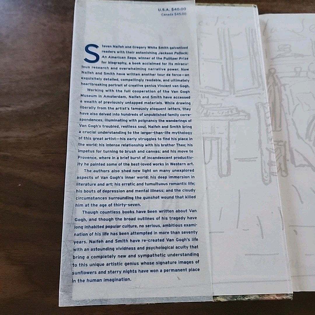 Van Gogh : The Life Hardcover Steven, Smith, Gregory White Naifeh