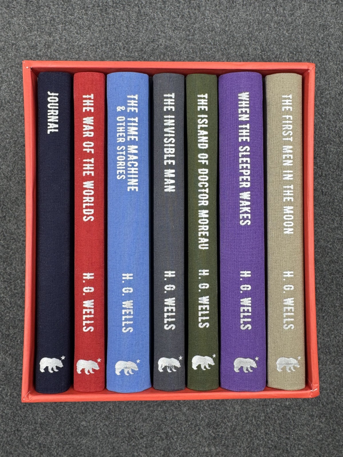 H. G. Wells Collection : Deluxe 6-Book Hardcover Box Set
