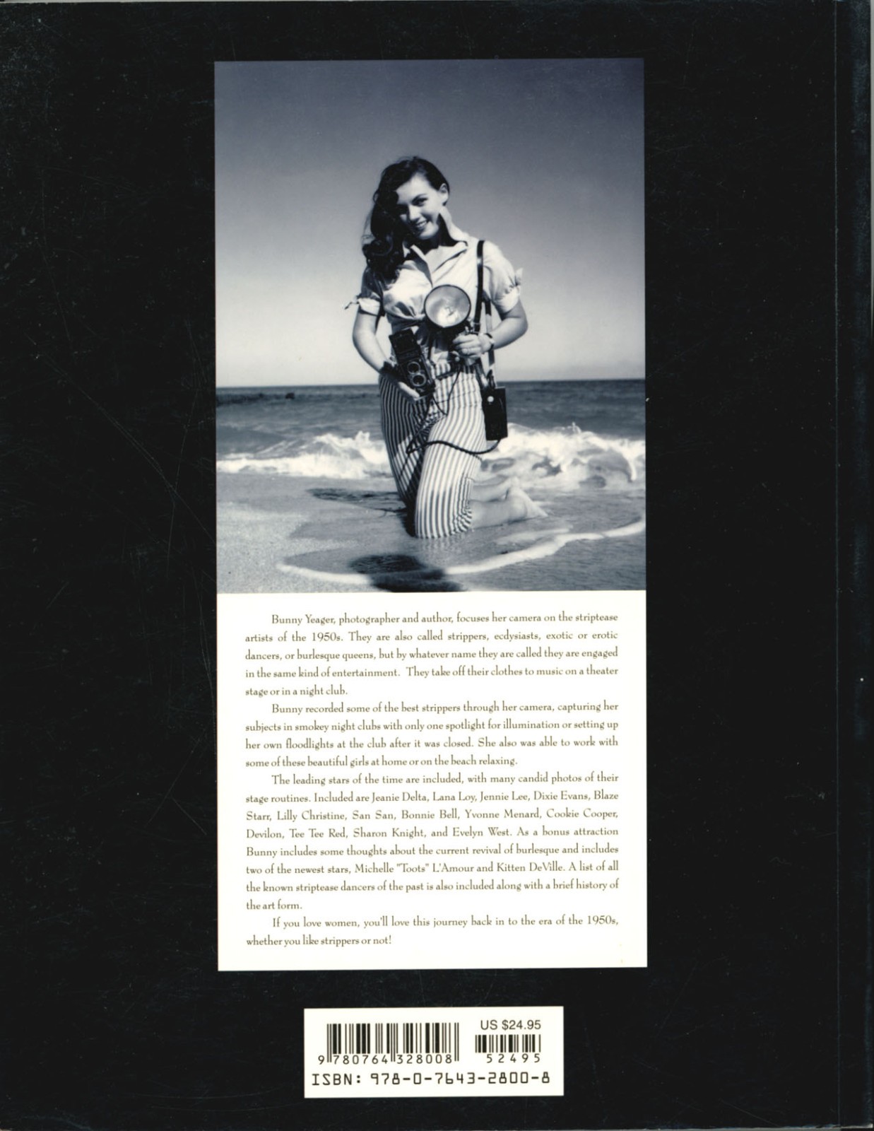 BUNNY YEAGER – Striptease Artists of the 1950s (Paperback) – BURLESQUE
