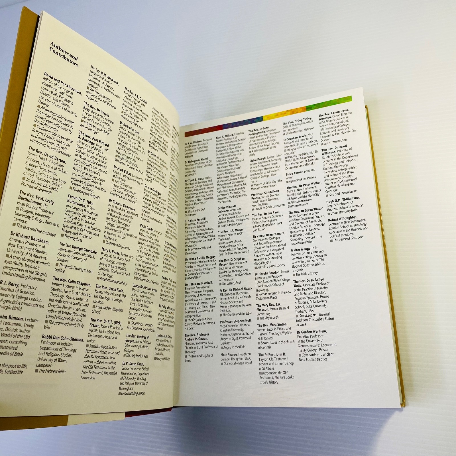 The Lion Handbook to the Bible Pat David Alexander Updated Fourth 4th Edition