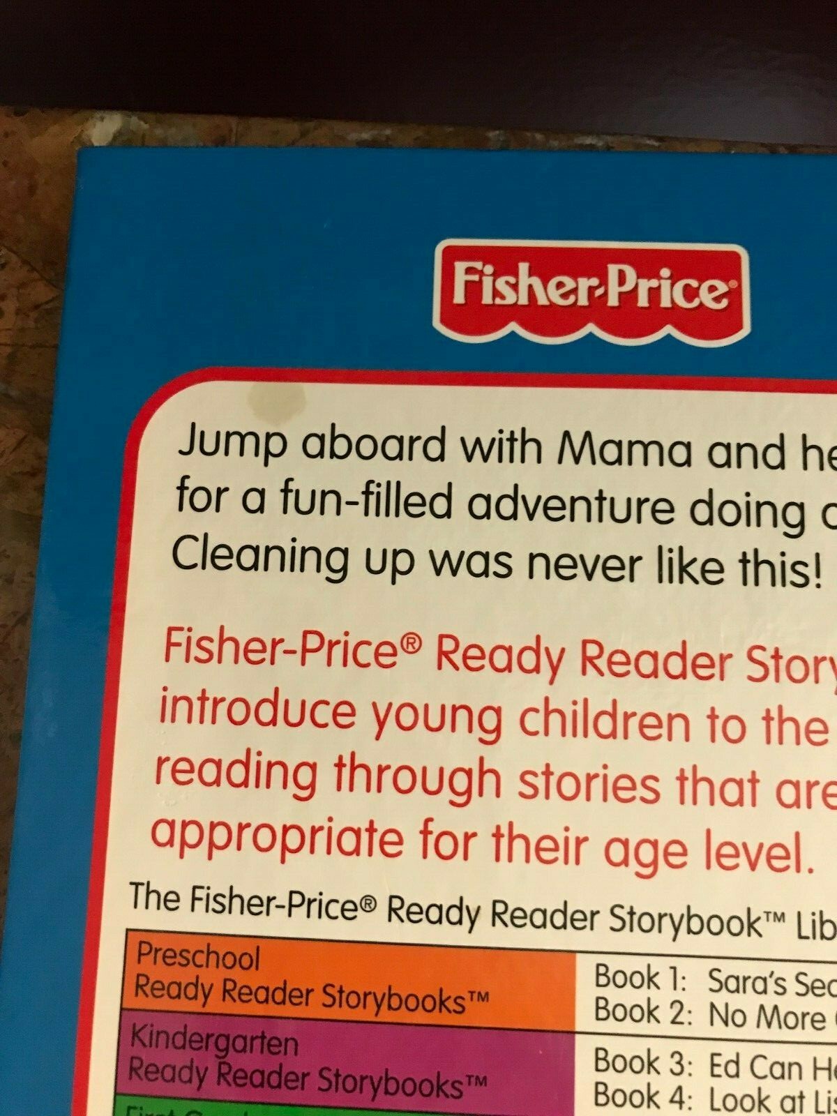 Lot 4 Books Look Out Kindergarten, Here I Come Fisher Price, ABC Preschool