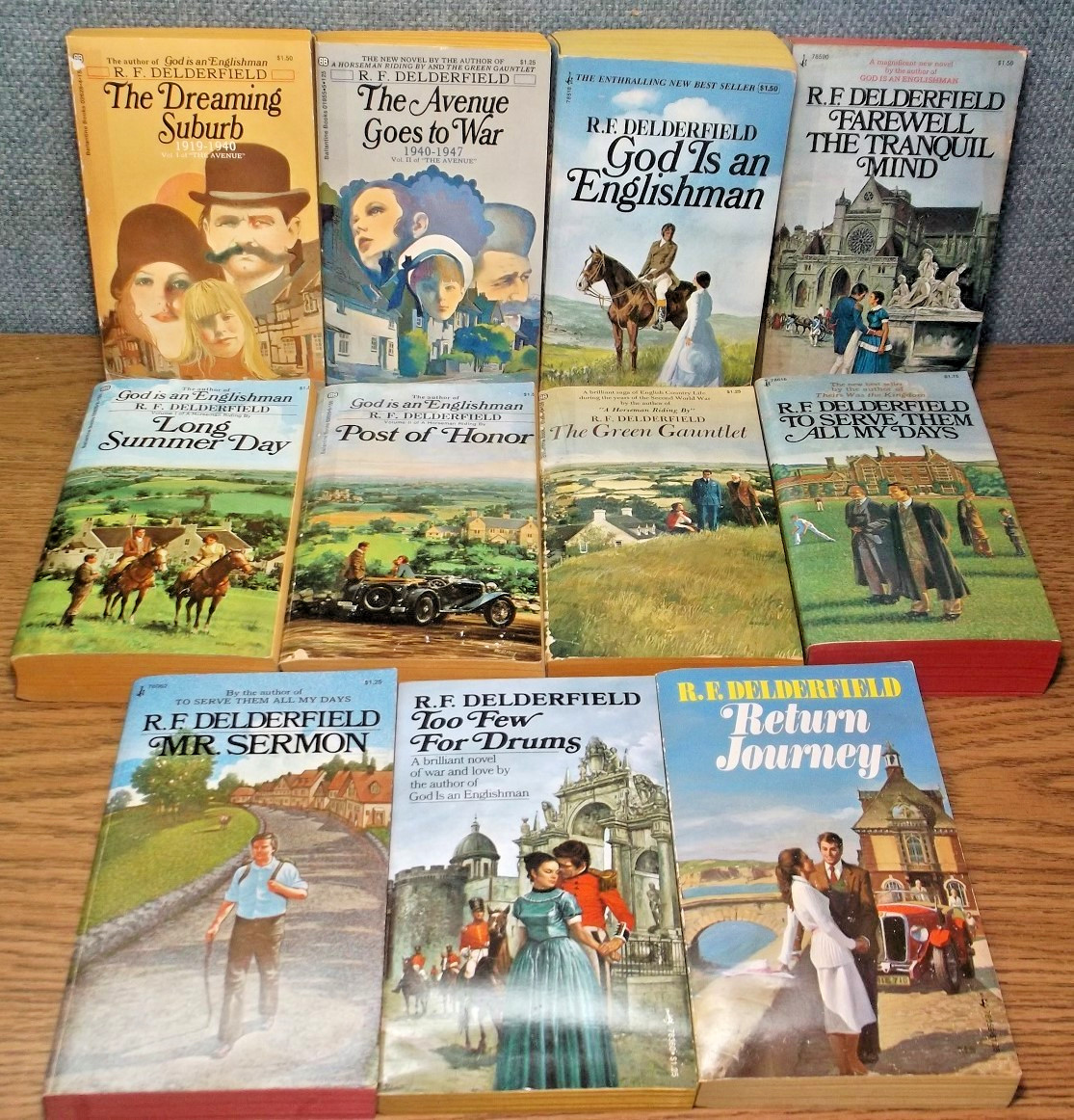 LOT R.F Delderfield 🔥AVENUE WWII🔥 Dreaming Suburb Long Summer Day Green Gauntl
