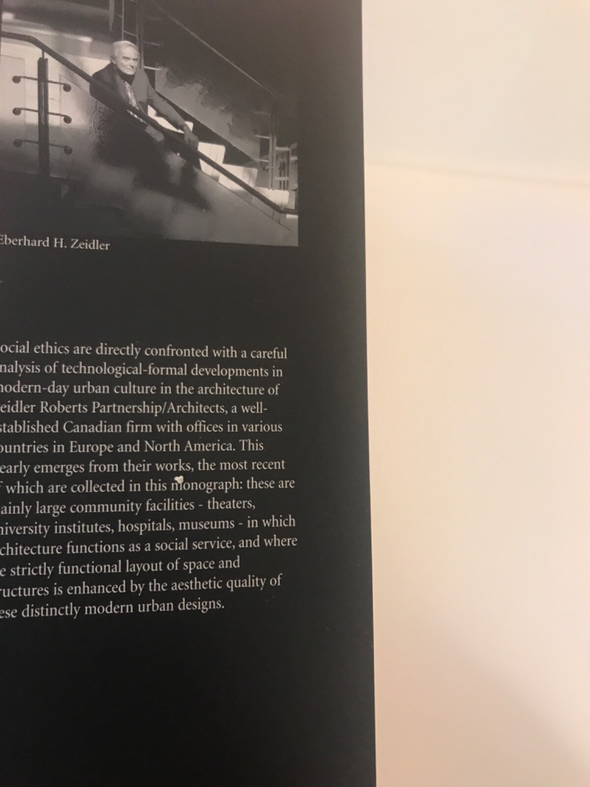 “Zeidler Roberts Partnership Ethics and Architecture” l’ARCAEDIZIONI Illustrated