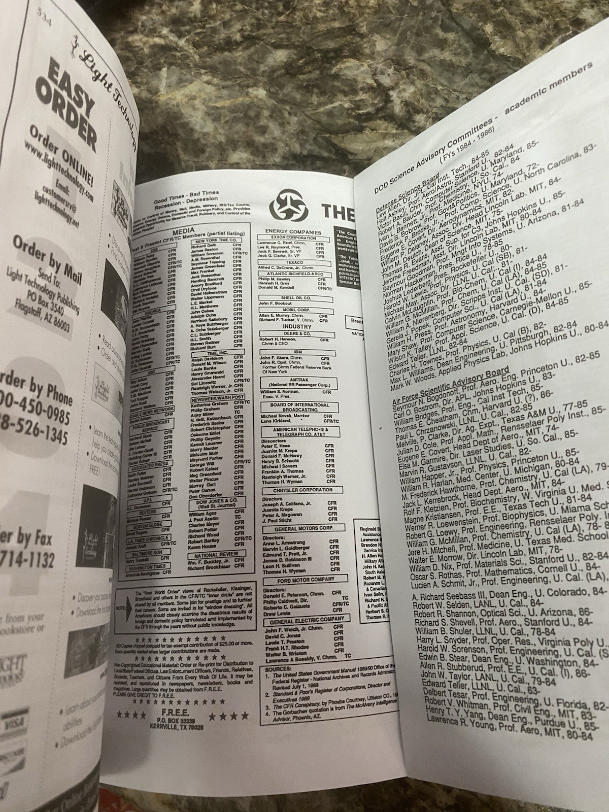 Behold a Pale Horse William Cooper 1991 Protocols Elders Zion Book