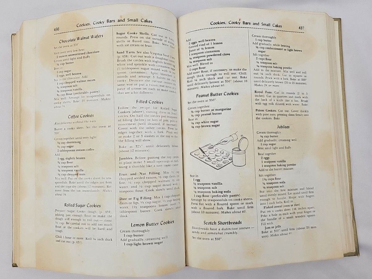 The Fannie Farmer Cookbook, 11th edition (revised) by Wilma Lord Perkins, 1965