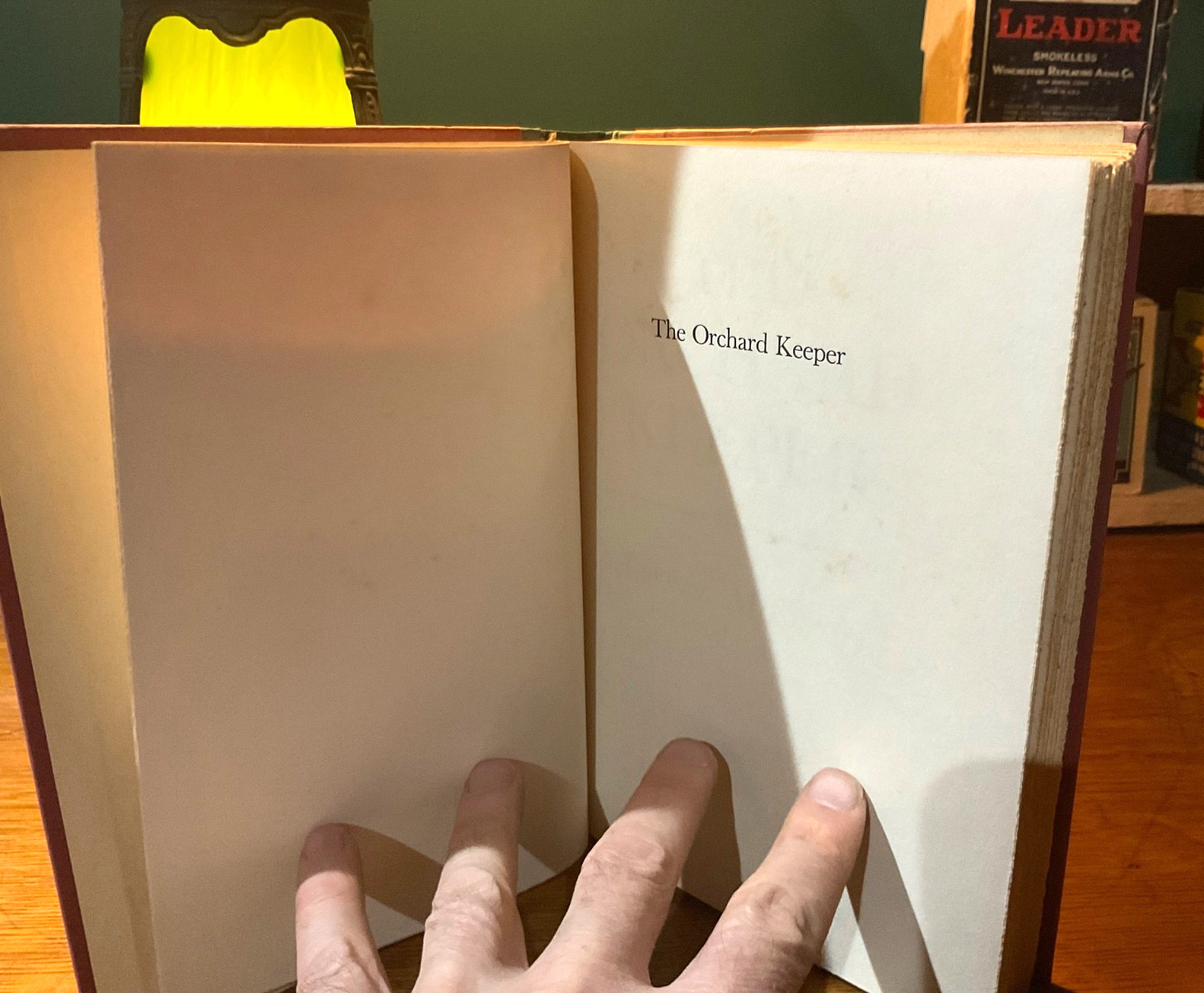 Cormac McCarthy~*~THE ORCHARD KEEPER*FIRST EDITION*1st Print*1965 blood meridian